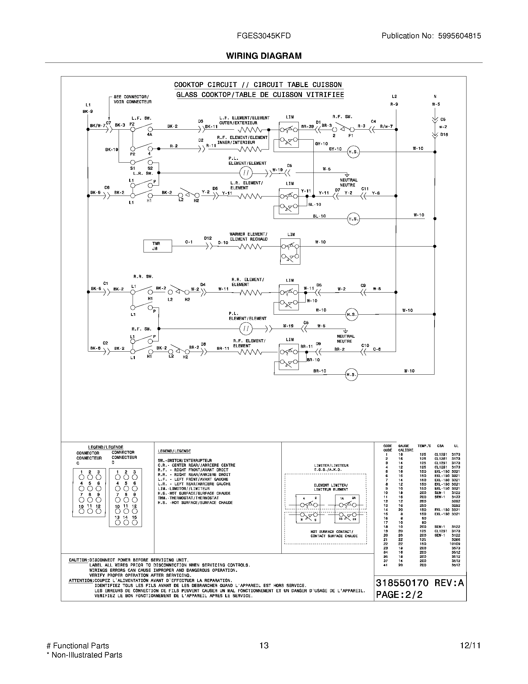13 - WIRING DIAGRAM