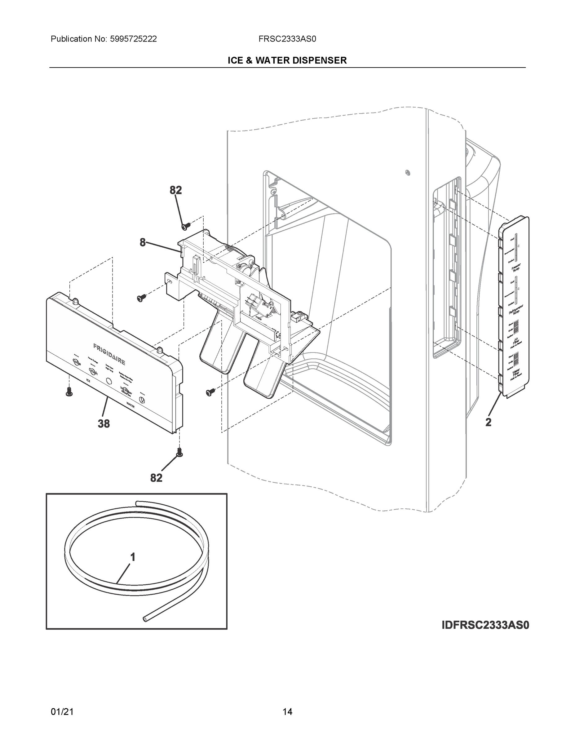 08 - ICE & WATER DISPENSER