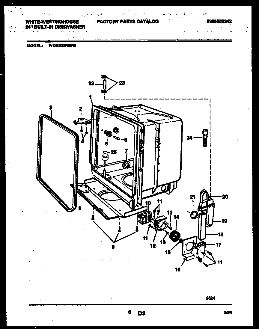 05 - TUB AND FRAME PARTS