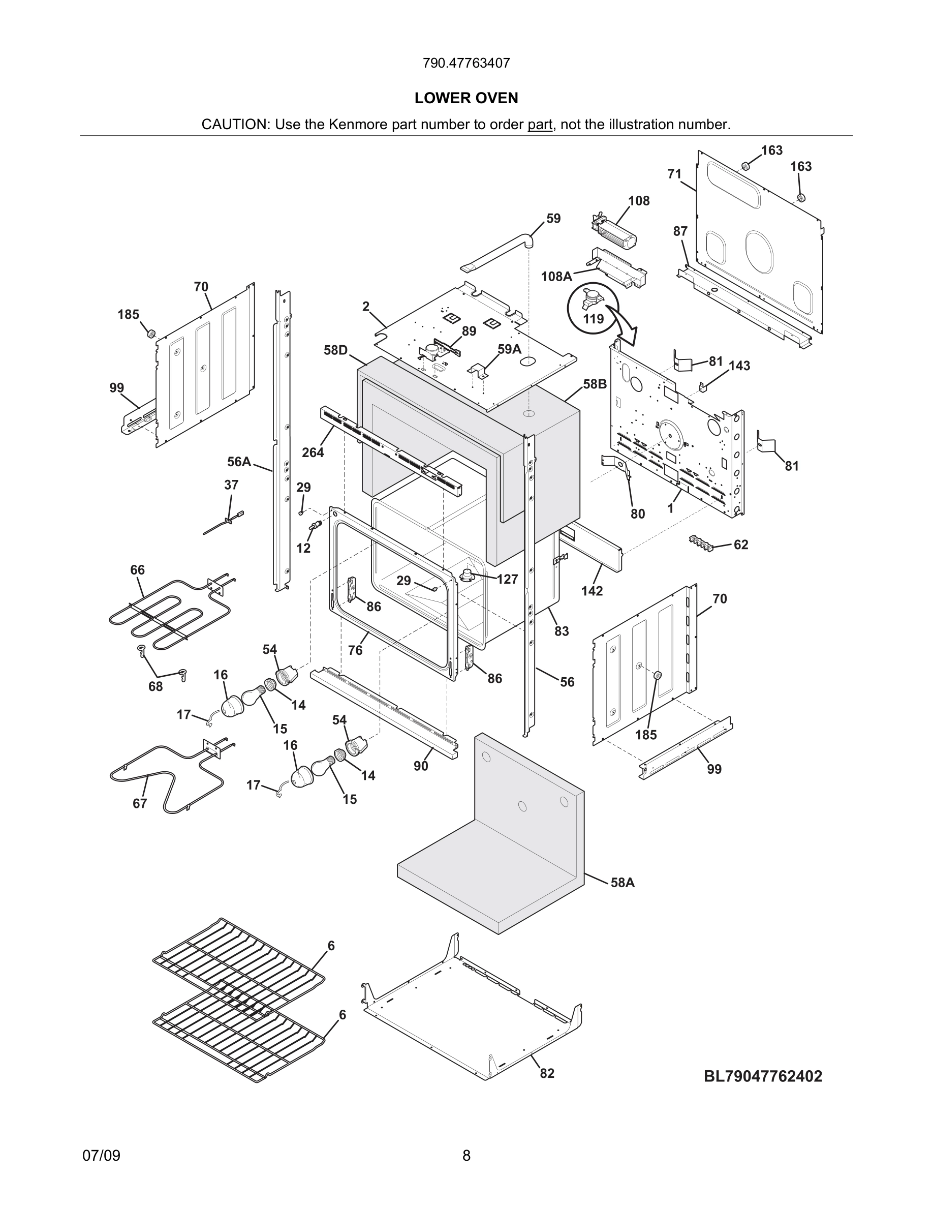 09 - LOWER OVEN