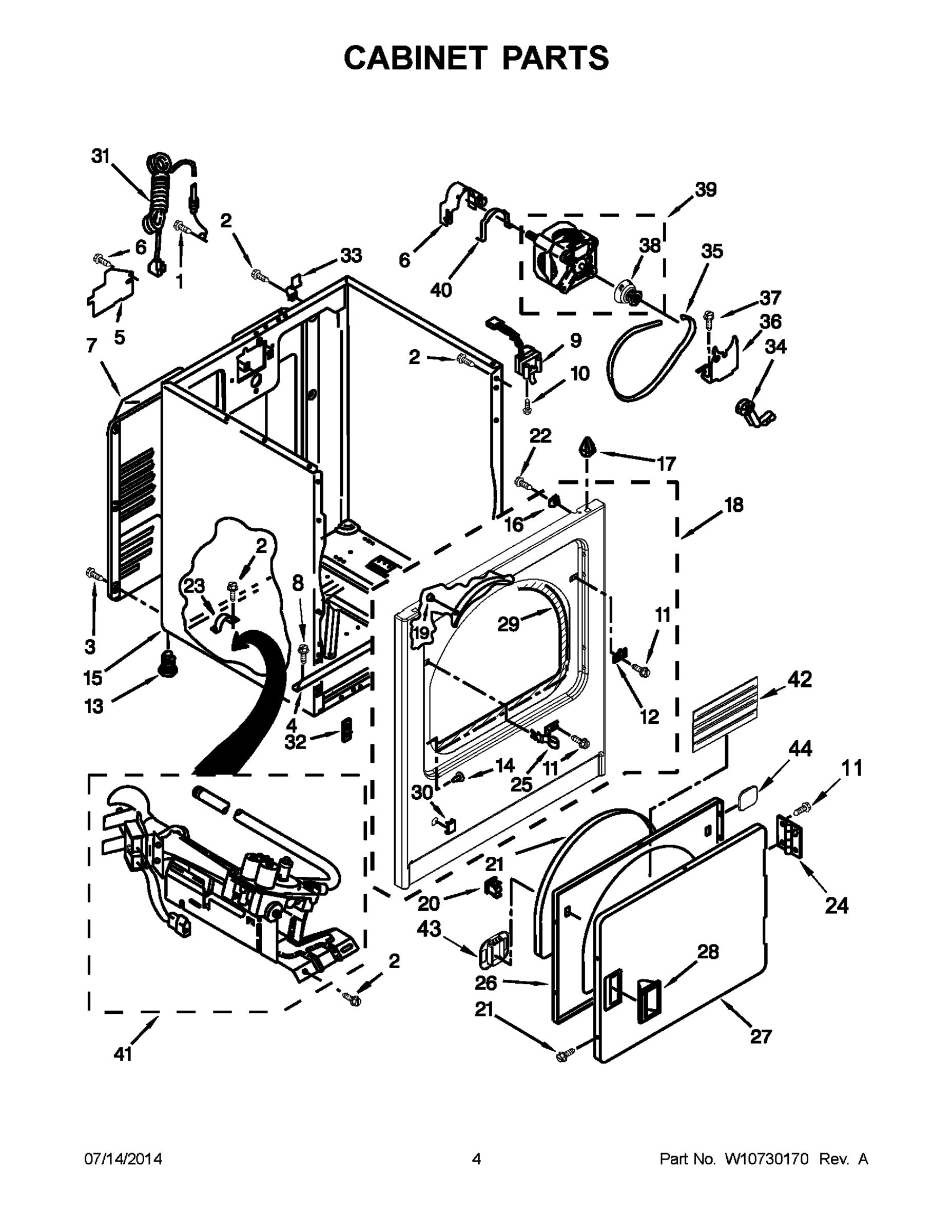 03 - CABINET PARTS
