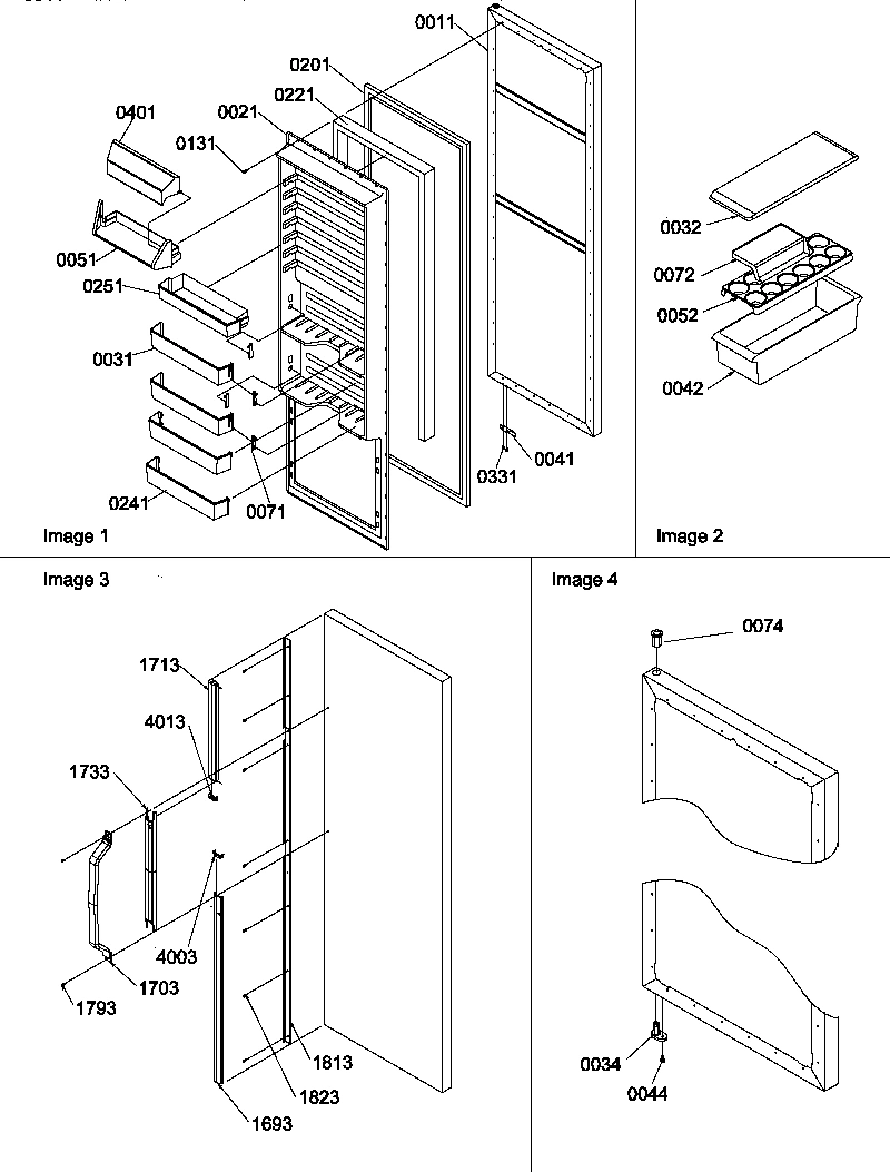 11 - REF DOOR AND ACCESSORIES