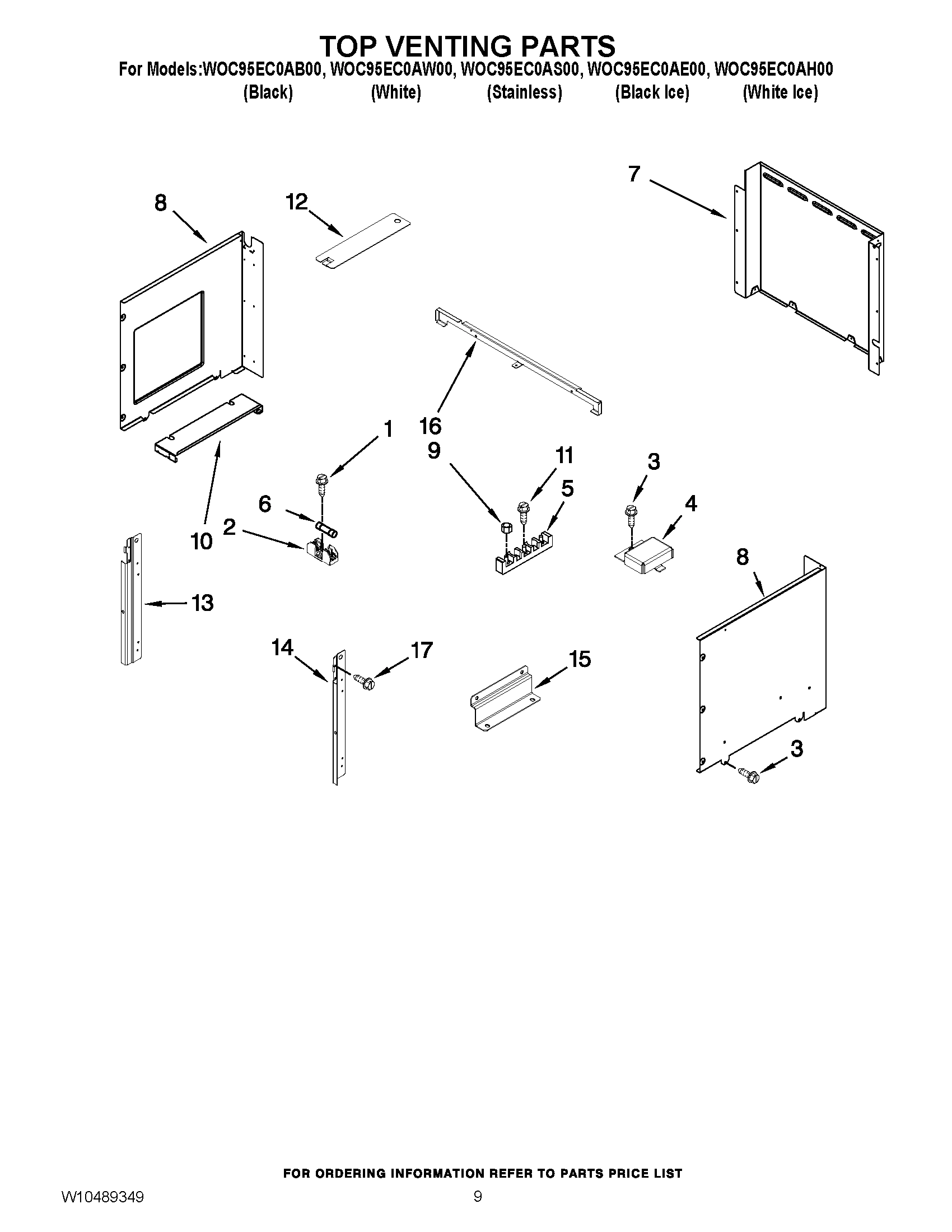 07 - TOP VENTING PARTS