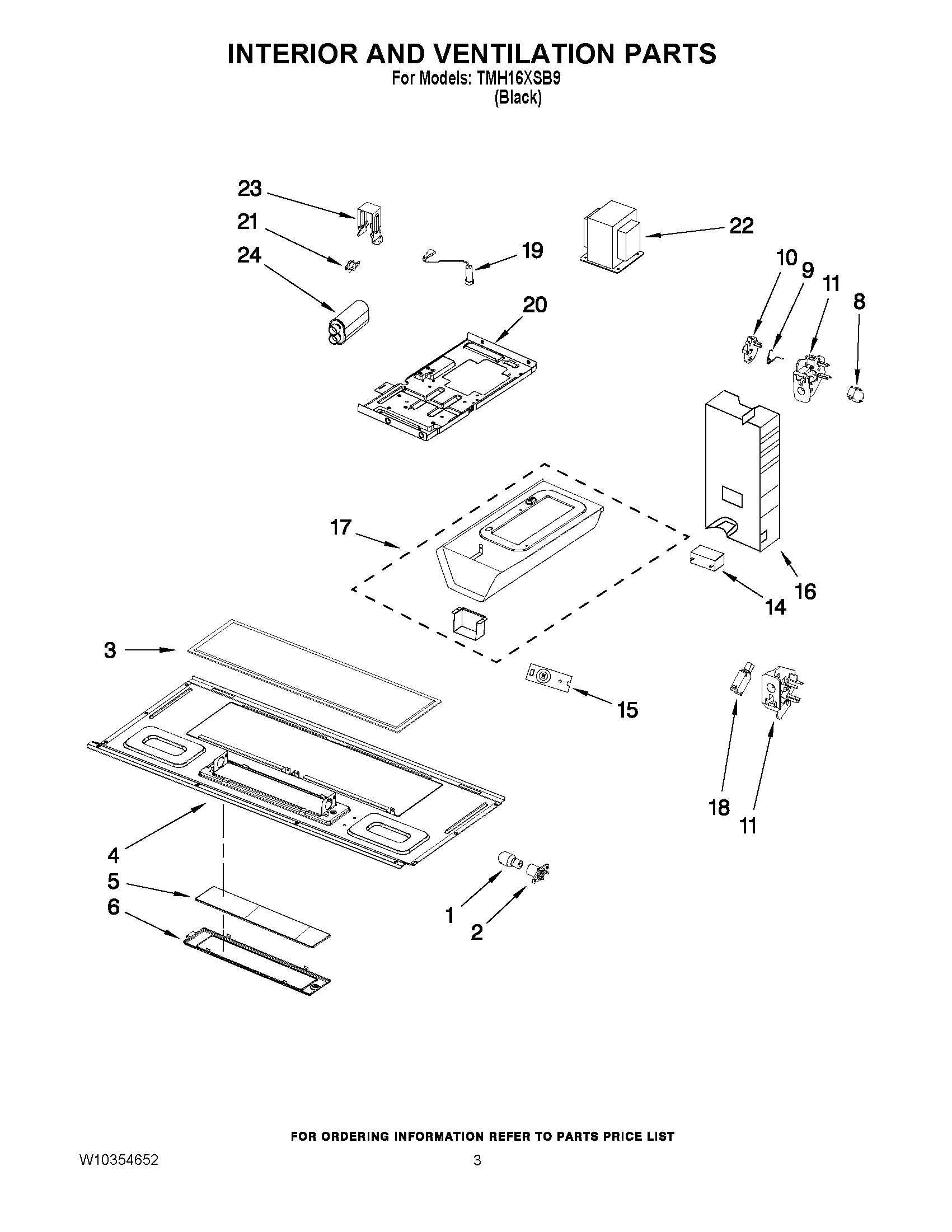 03 - INTERIOR AND VENTILATION PARTS