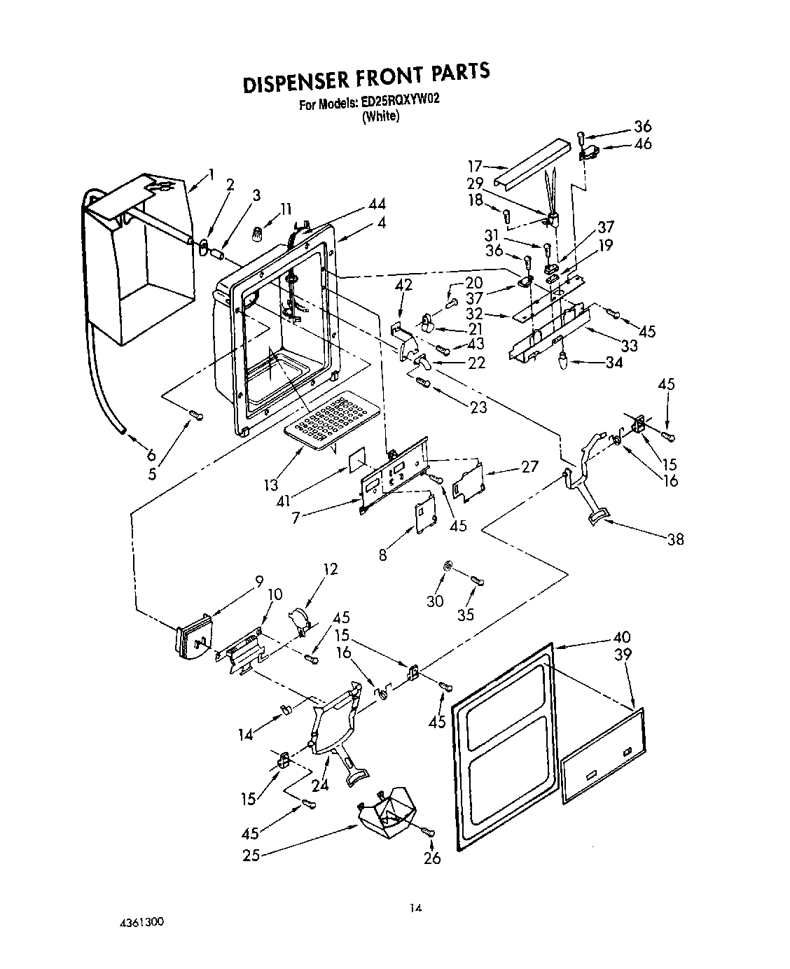 09 - DISPENSER FRONT