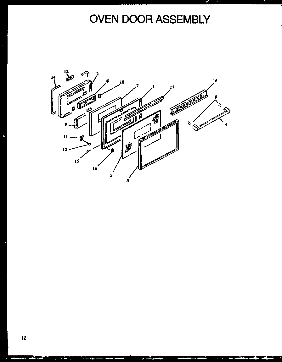 05 - OVEN DOOR ASSY