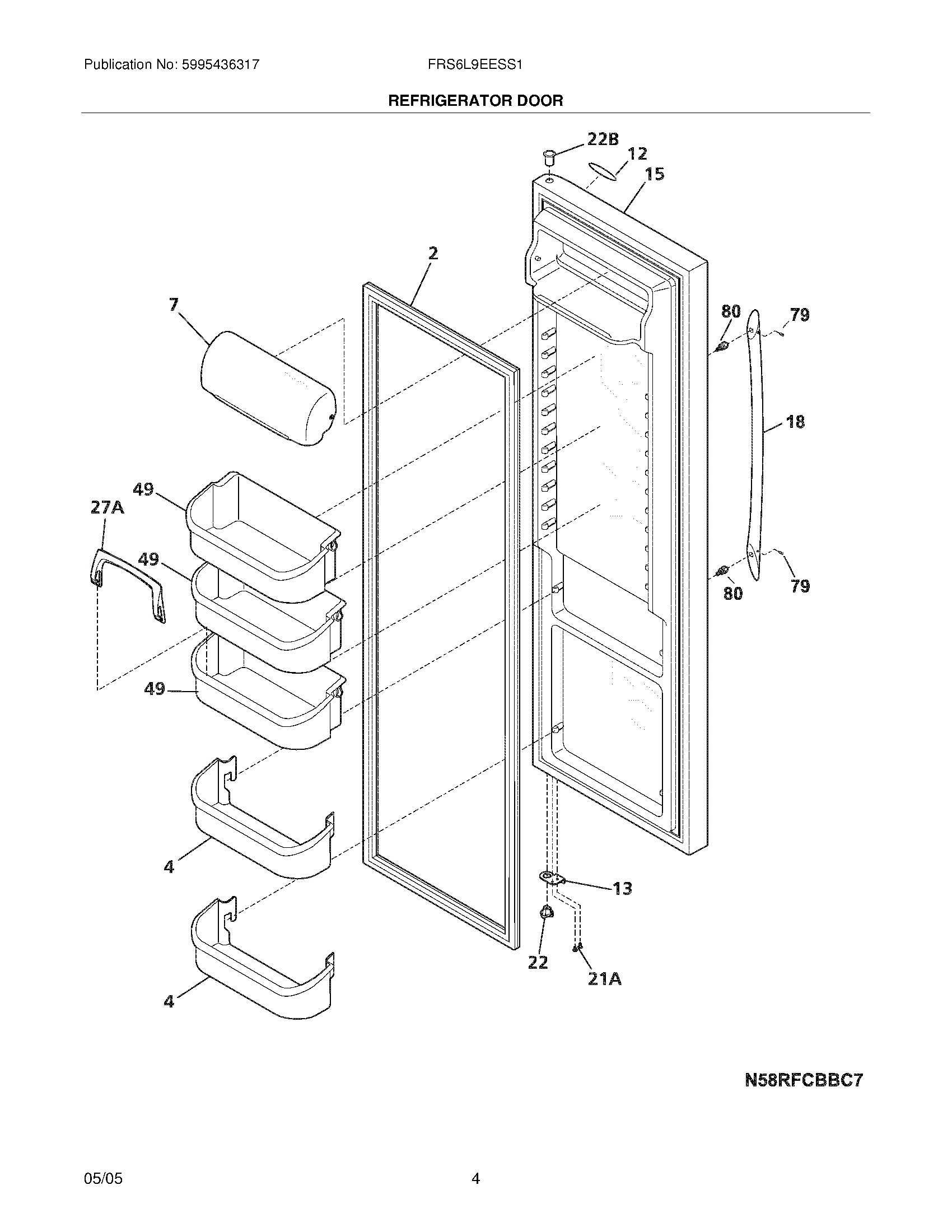 05 - REFRIGERATOR DOOR