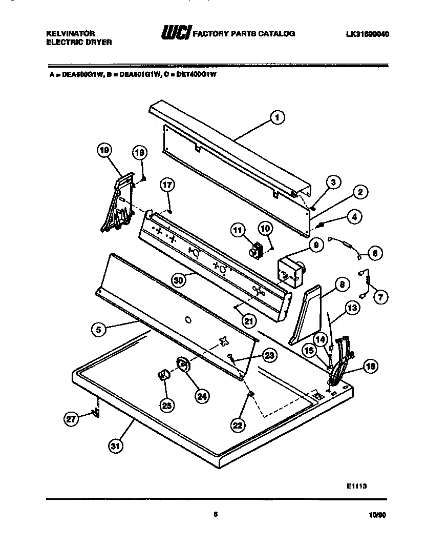 04 - CONSOLE AND CONTROL PARTS