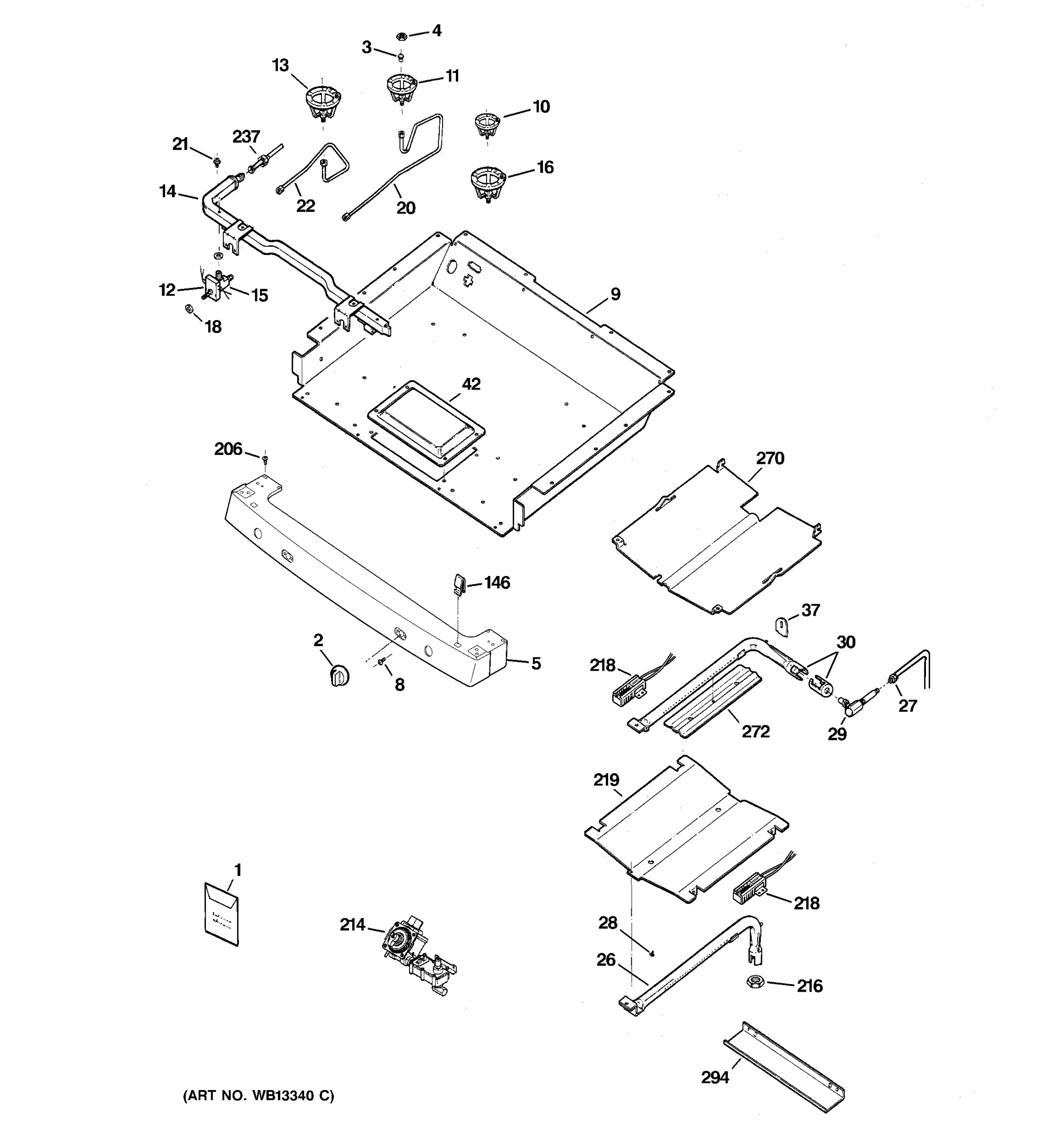 GAS & BURNER PARTS