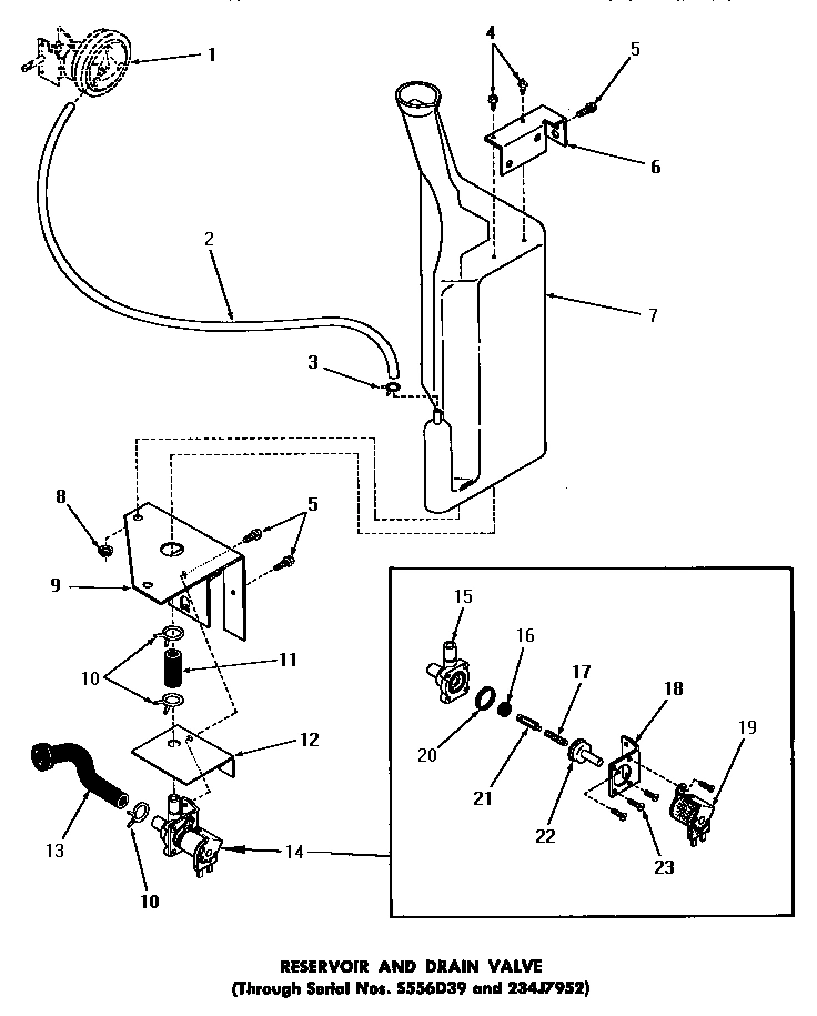 19 - RESERVOIR & DRAIN VALVE