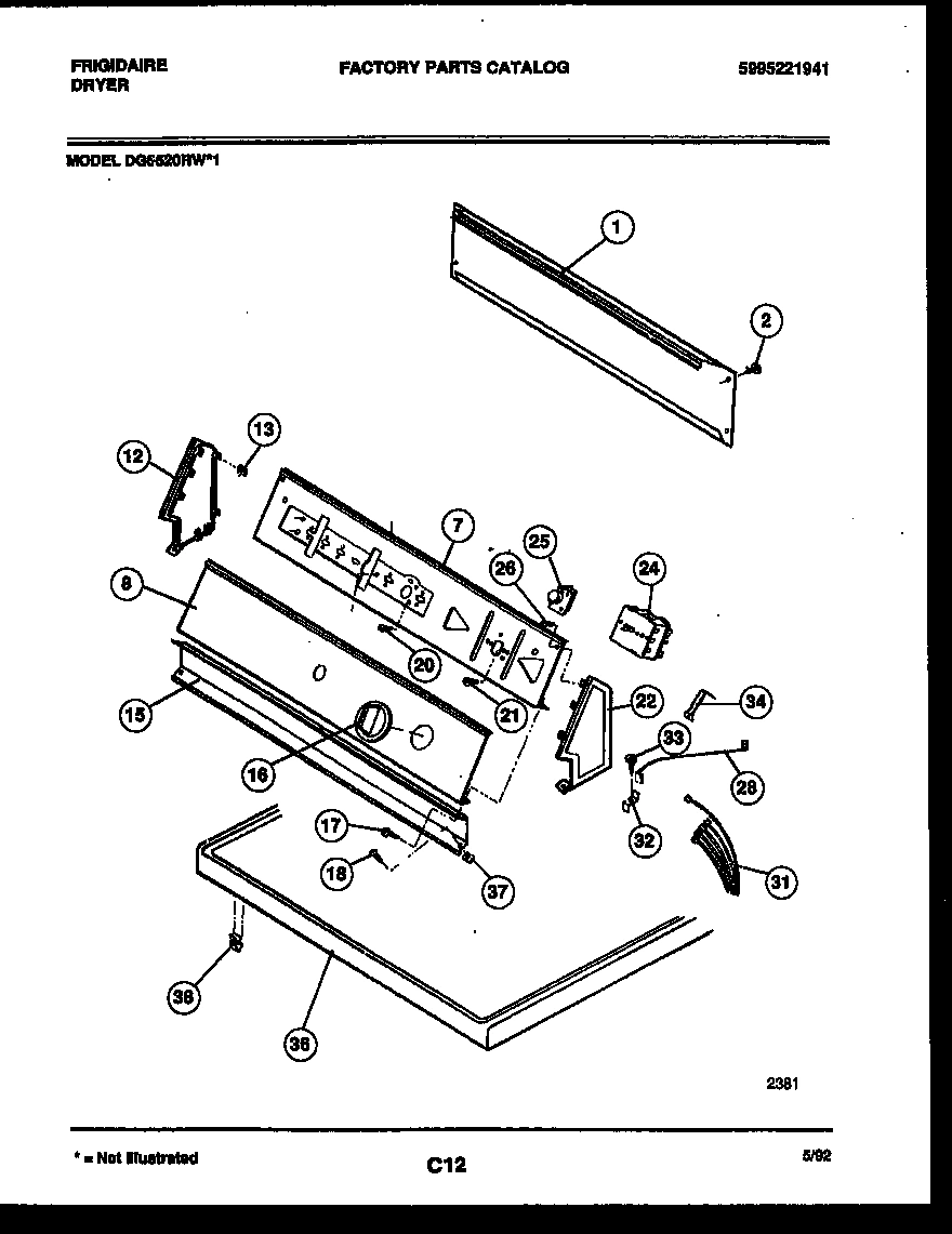 04 - CONSOLE AND CONTROL PARTS