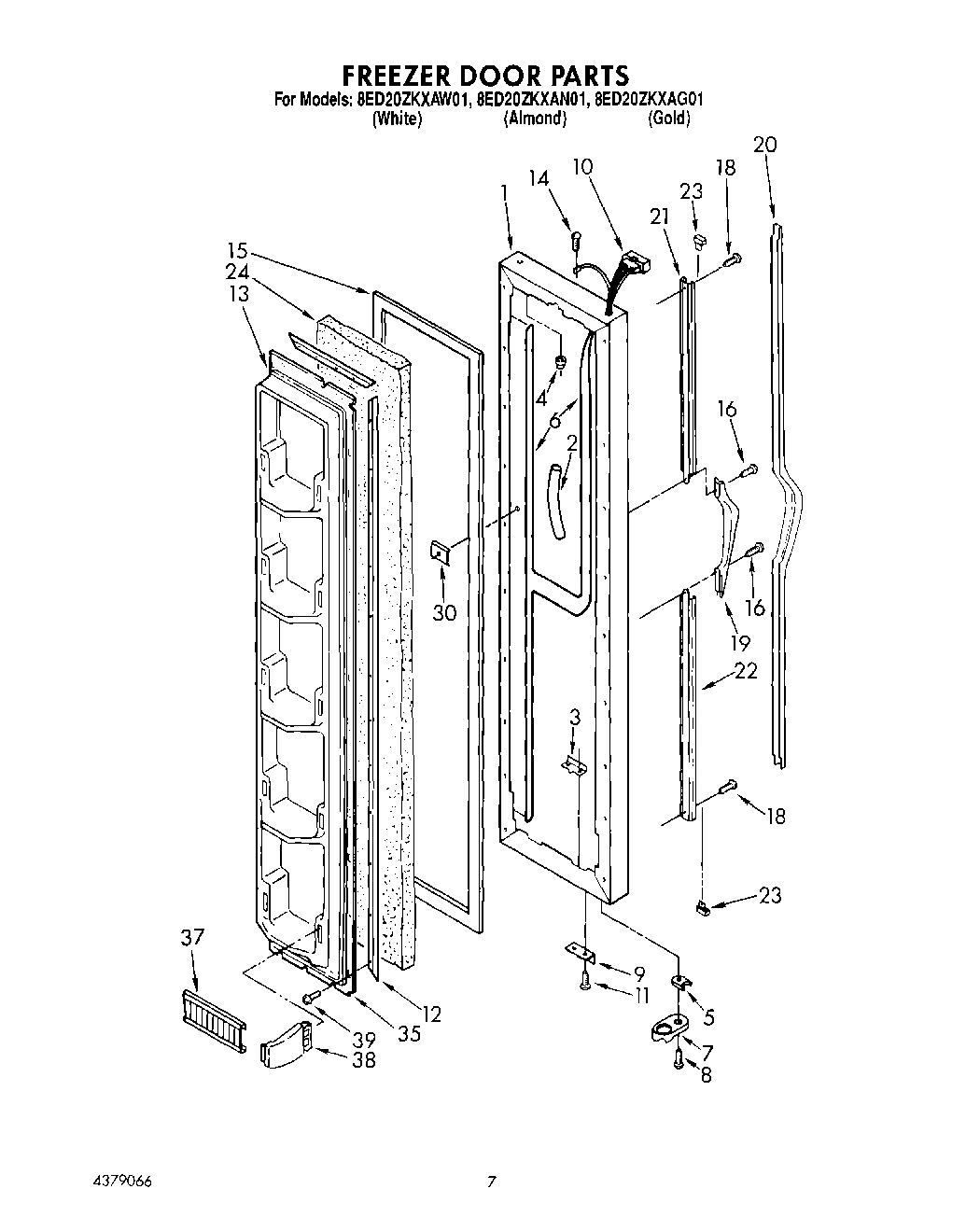 04 - FREEZER DOOR