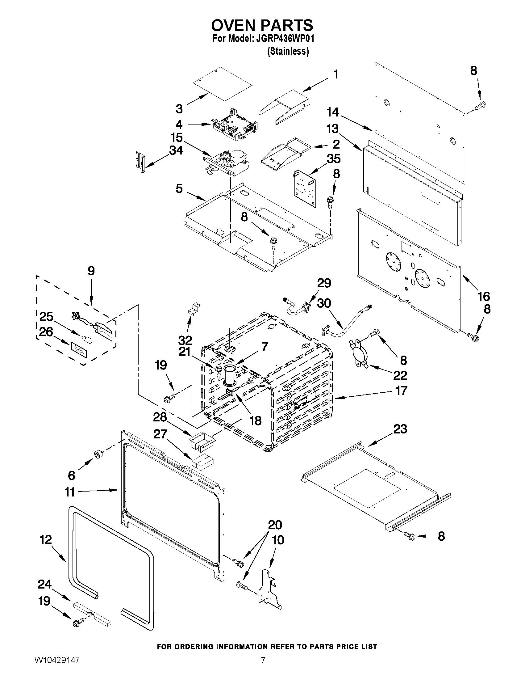 05 - OVEN PARTS
