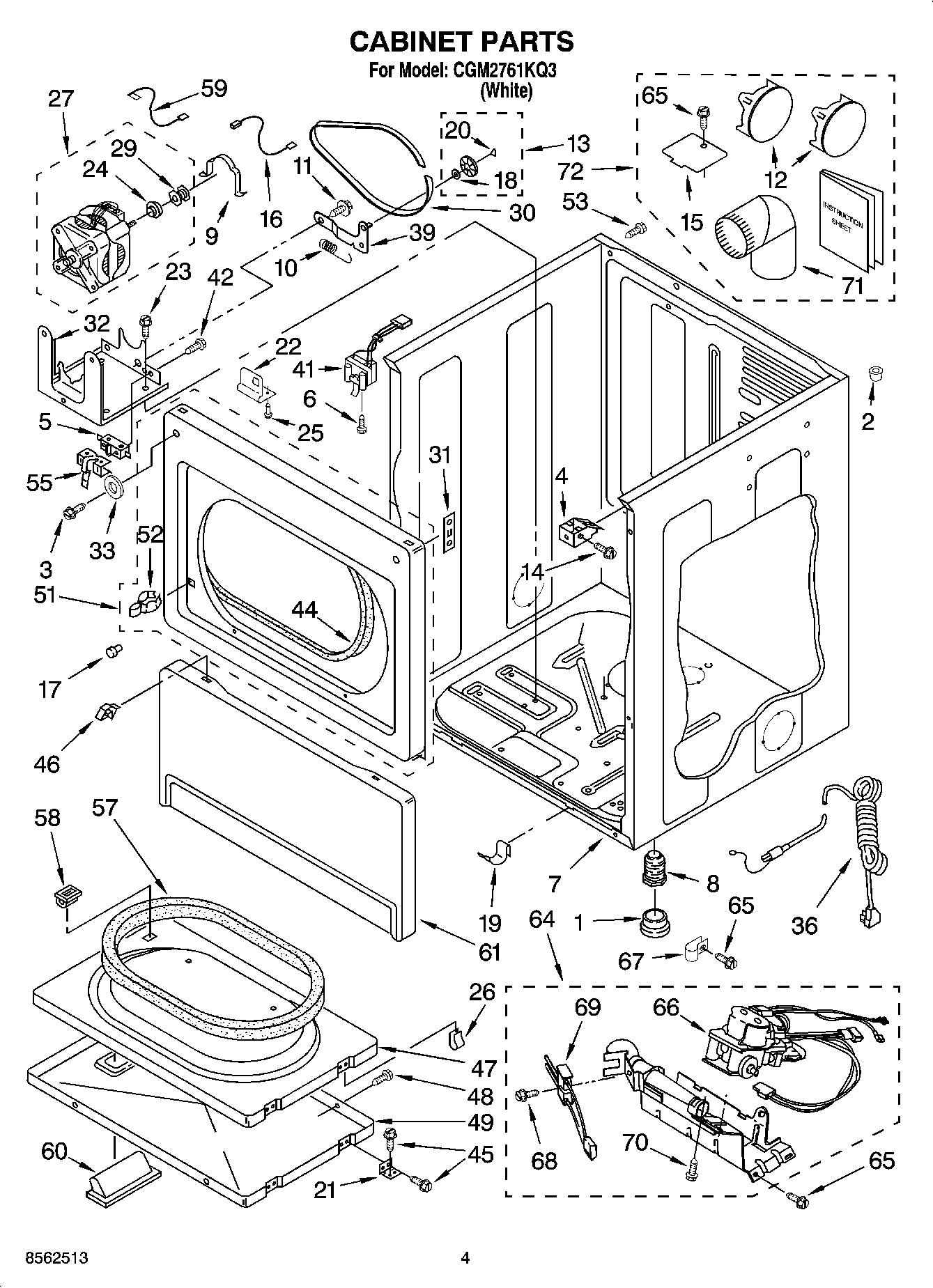 02 - CABINET PARTS
