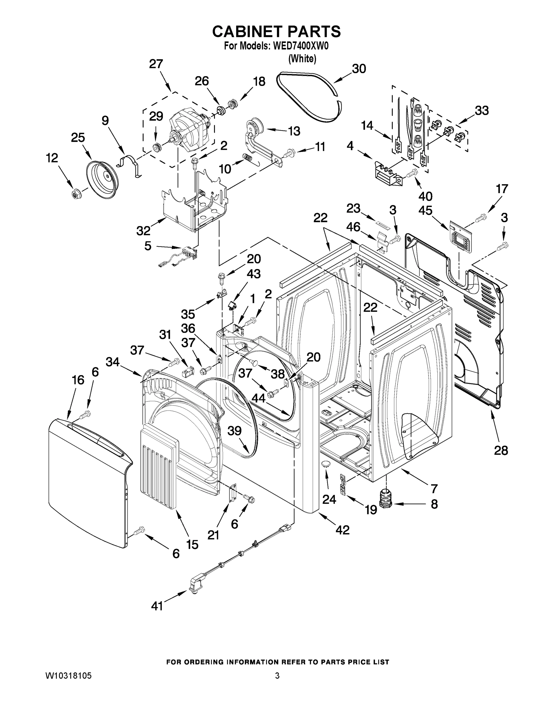 02 - CABINET PARTS