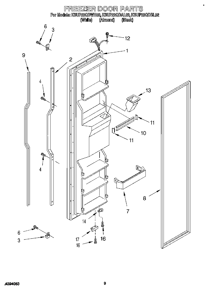 06 - FREEZER DOOR
