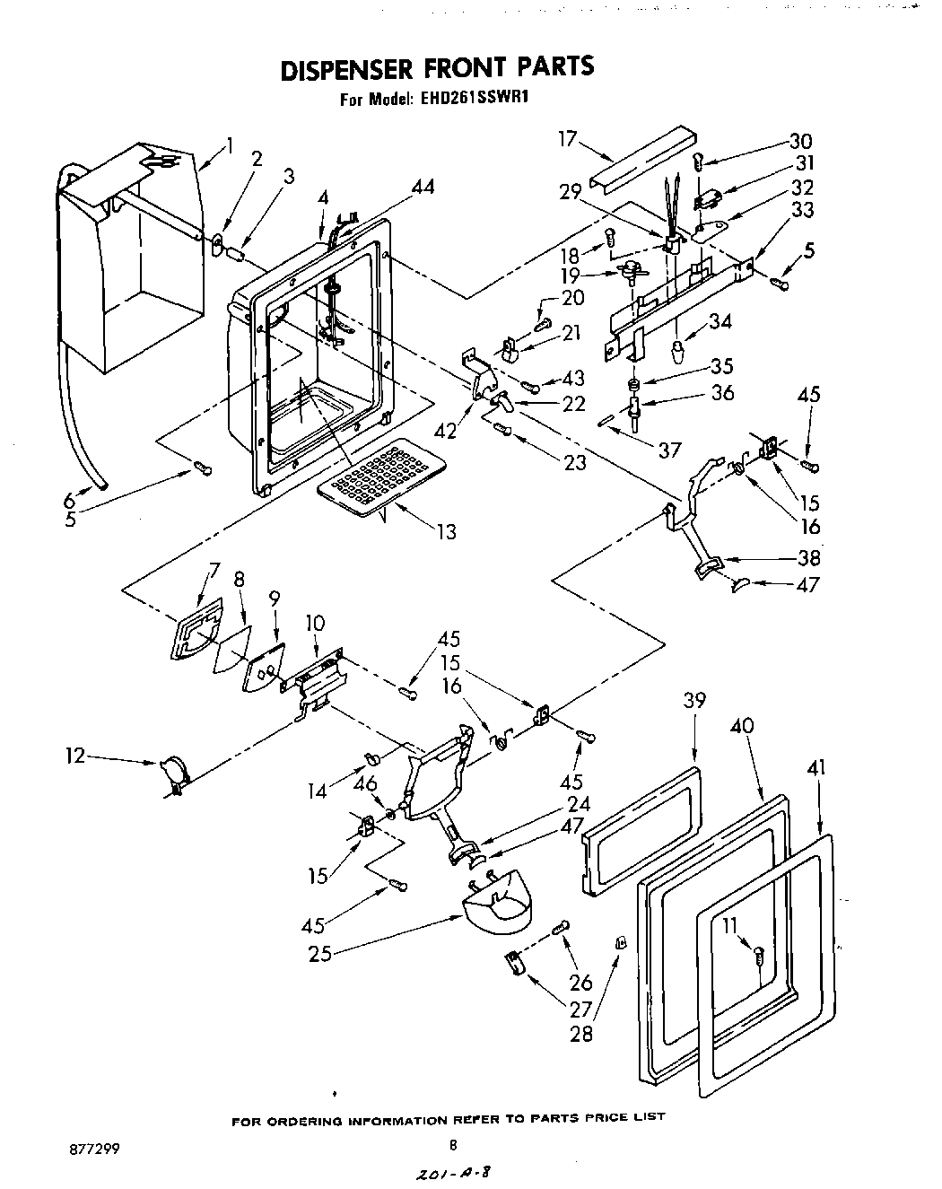 05 - DISPENSER FRONT