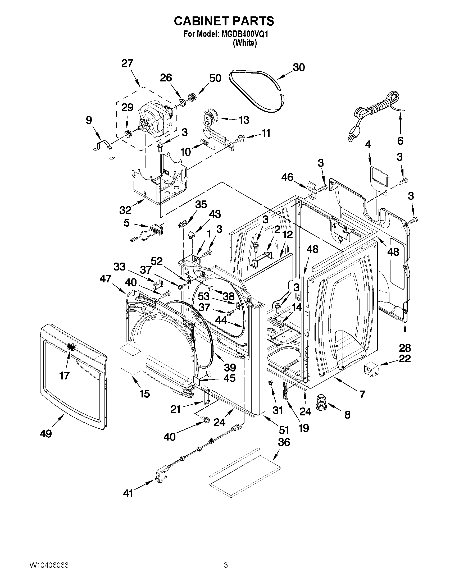 02 - CABINET PARTS