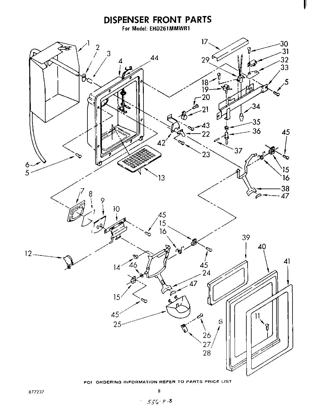 05 - DISPENSER FRONT