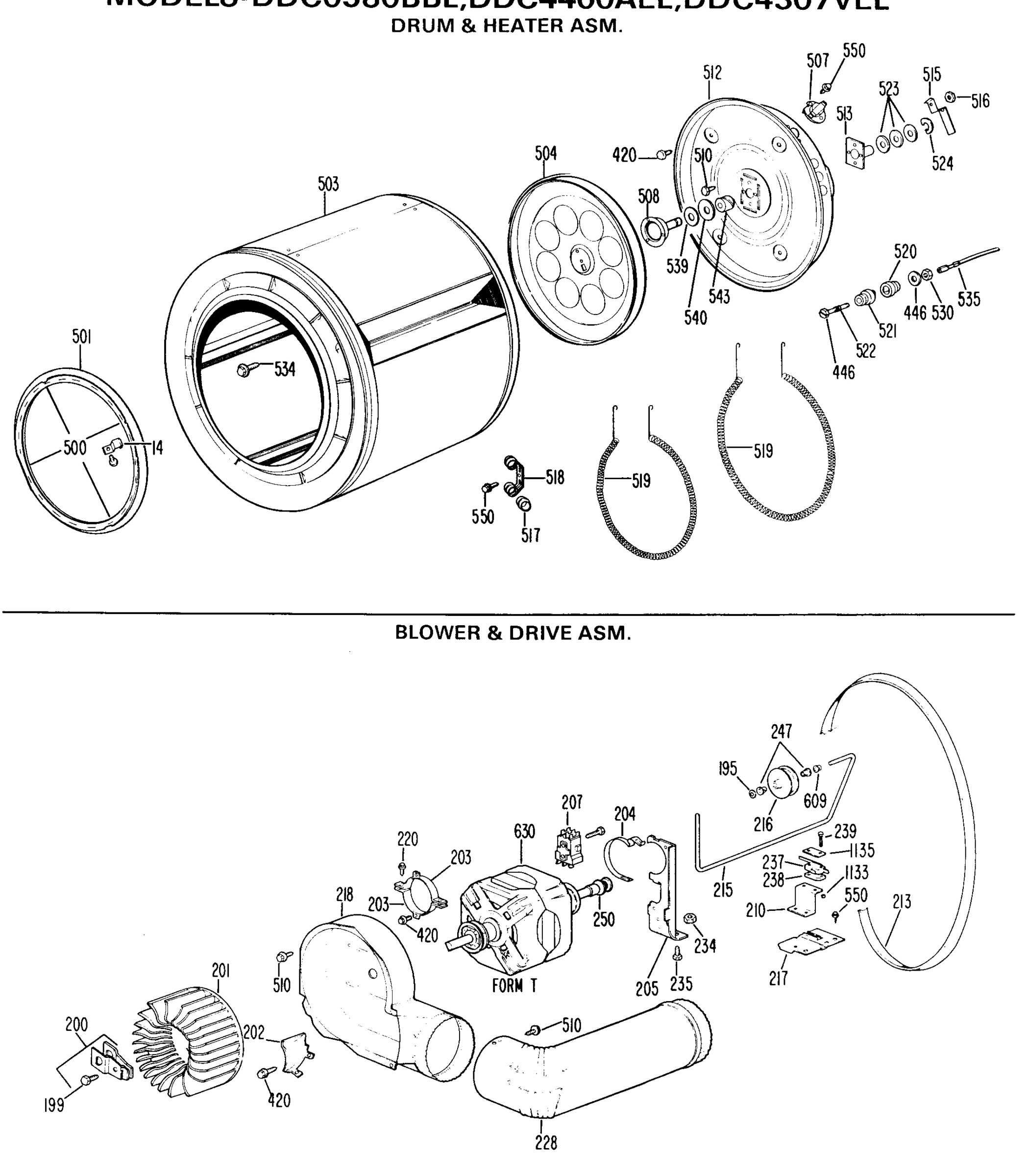 DRUM & HEATER ASM.