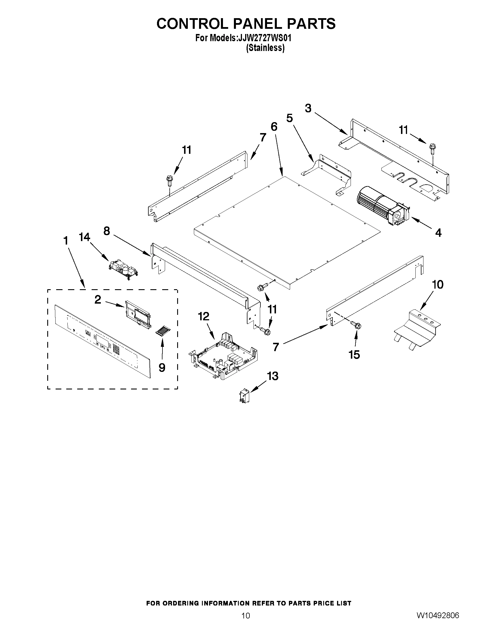 06 - CONTROL PANEL PARTS