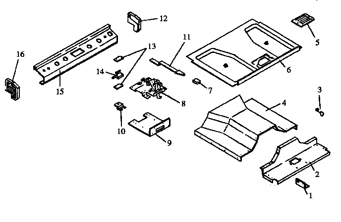04 - OVEN CABINET ASSY