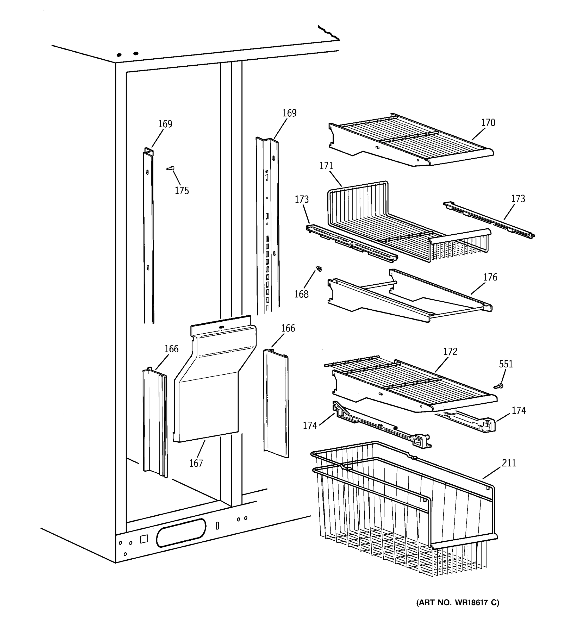 FREEZER SHELVES