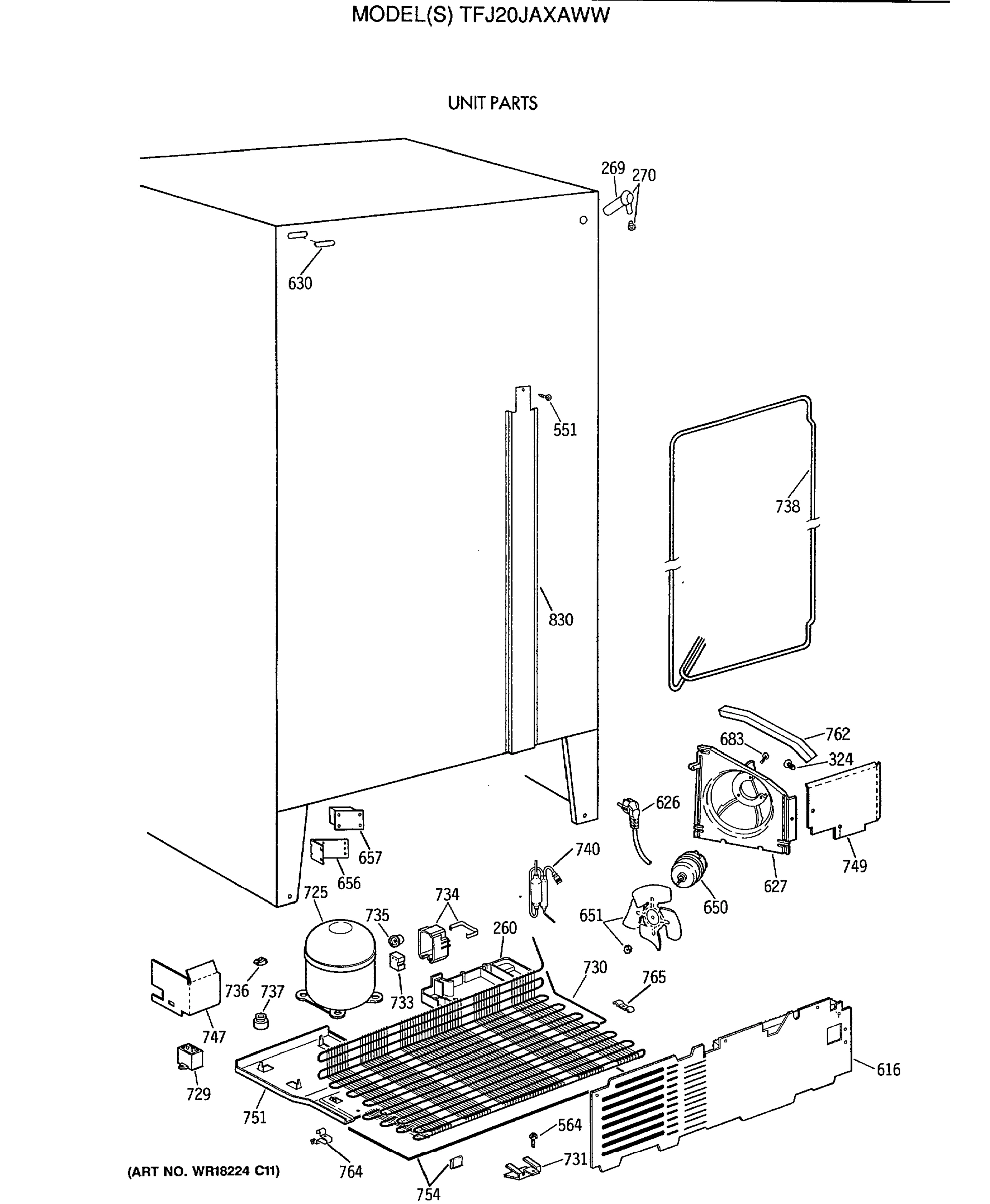 UNIT PARTS