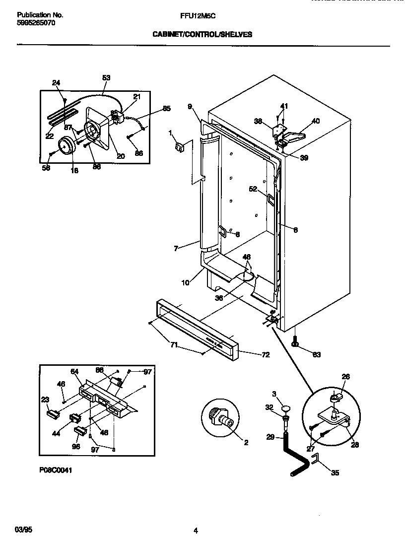 03 - CABINET/CONTROL/SHELVES