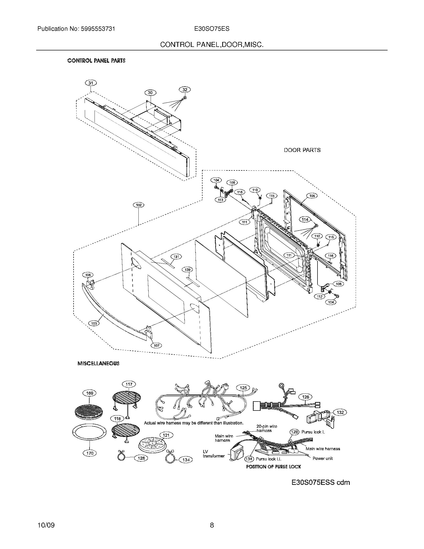05 - CONTROL PANEL/DOOR/MISC