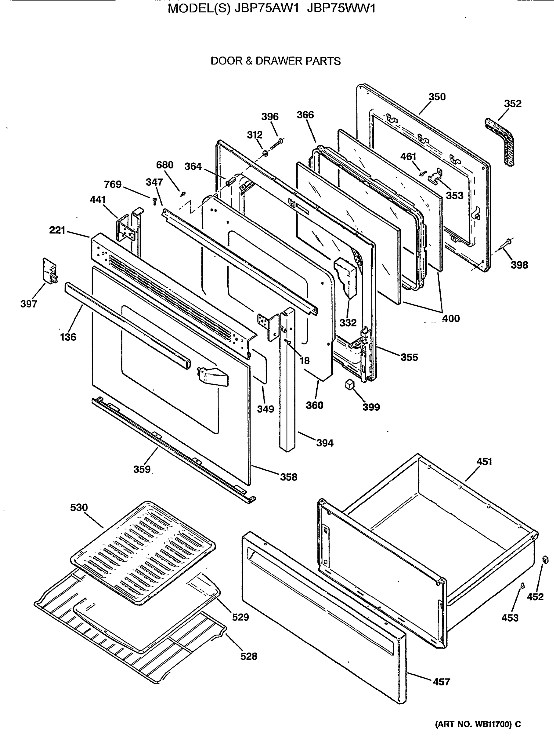 DOOR & DRAWER PARTS