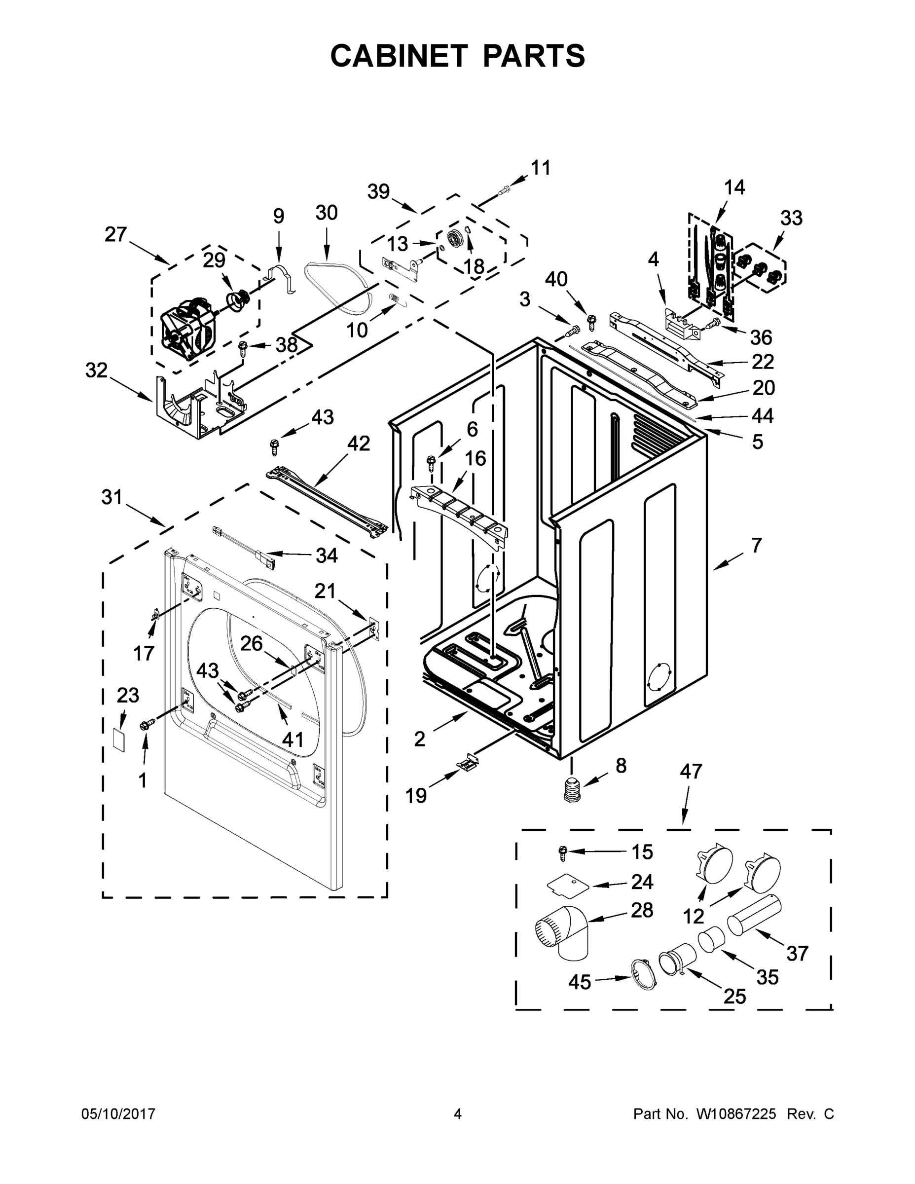 03 - CABINET PARTS