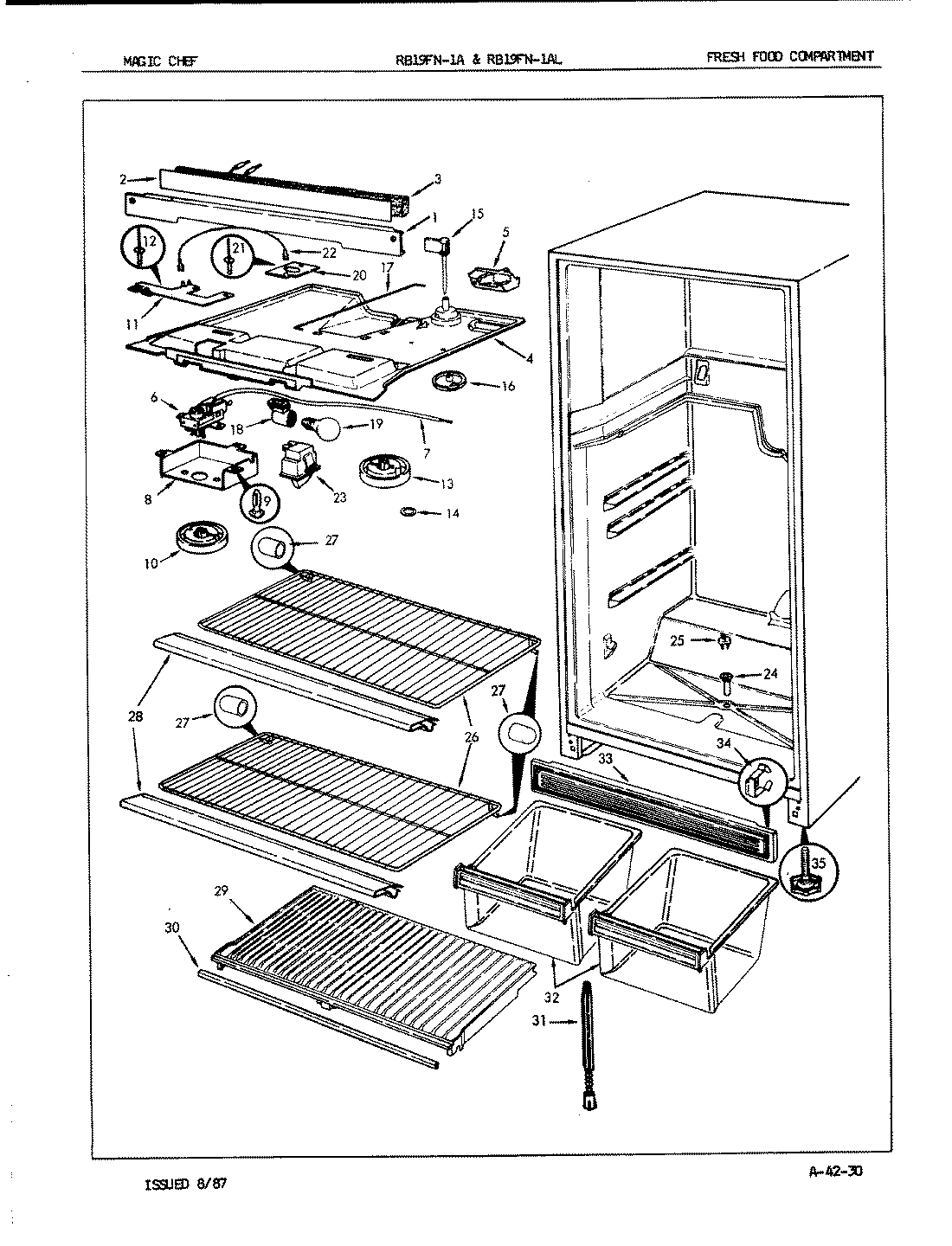 03 - FRESH FOOD COMPARTMENT