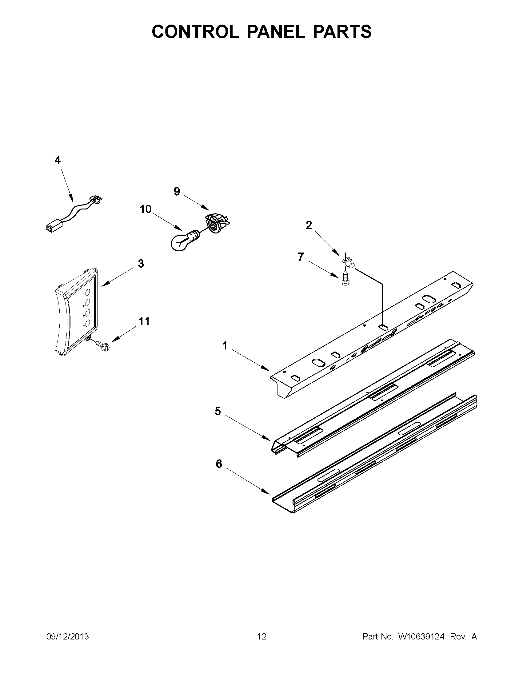 07 - CONTROL PANEL PARTS