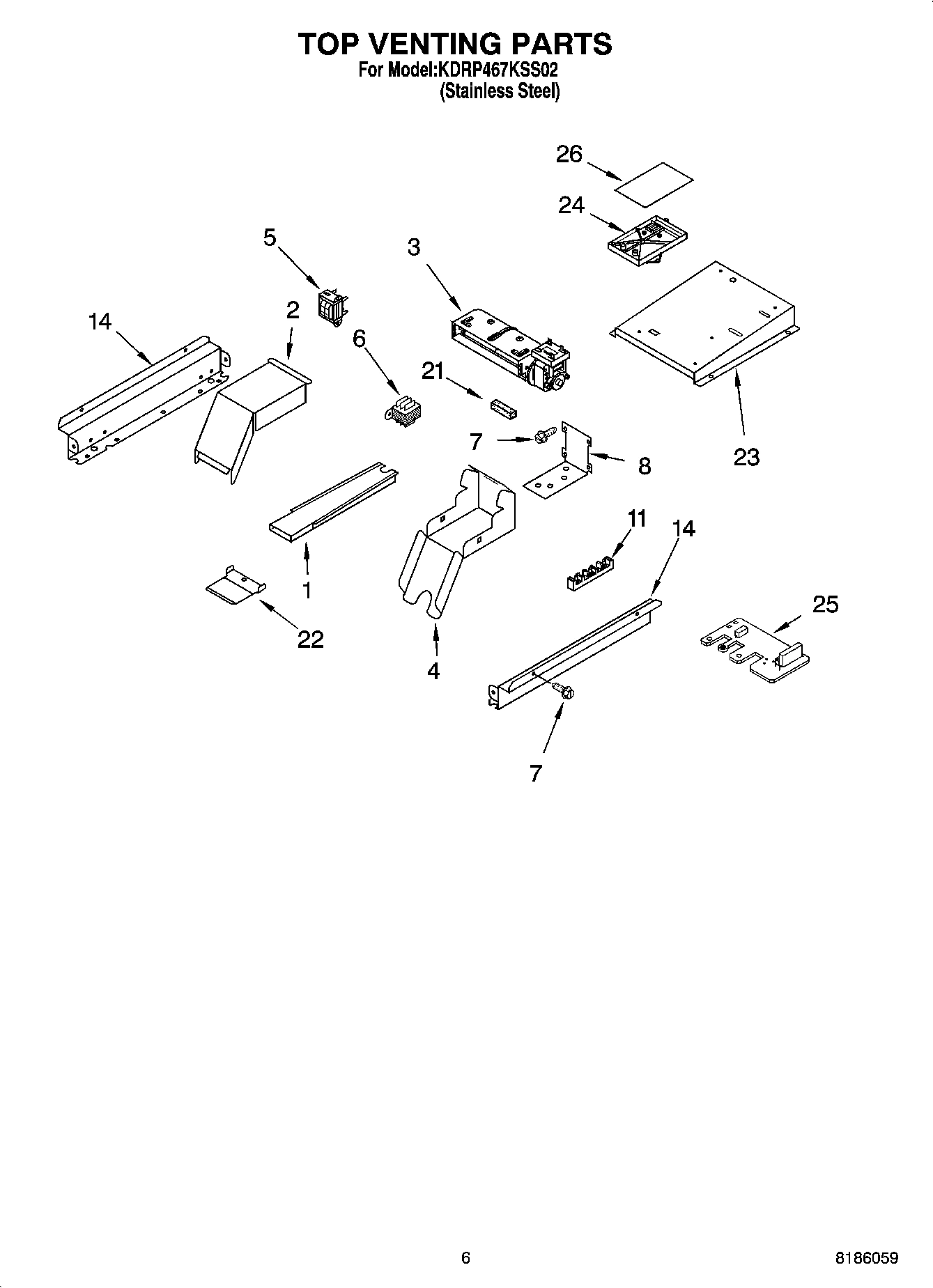 05 - TOP VENTING PARTS