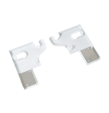 WR17X20162 GE Refrigerator White Hinge Endcap