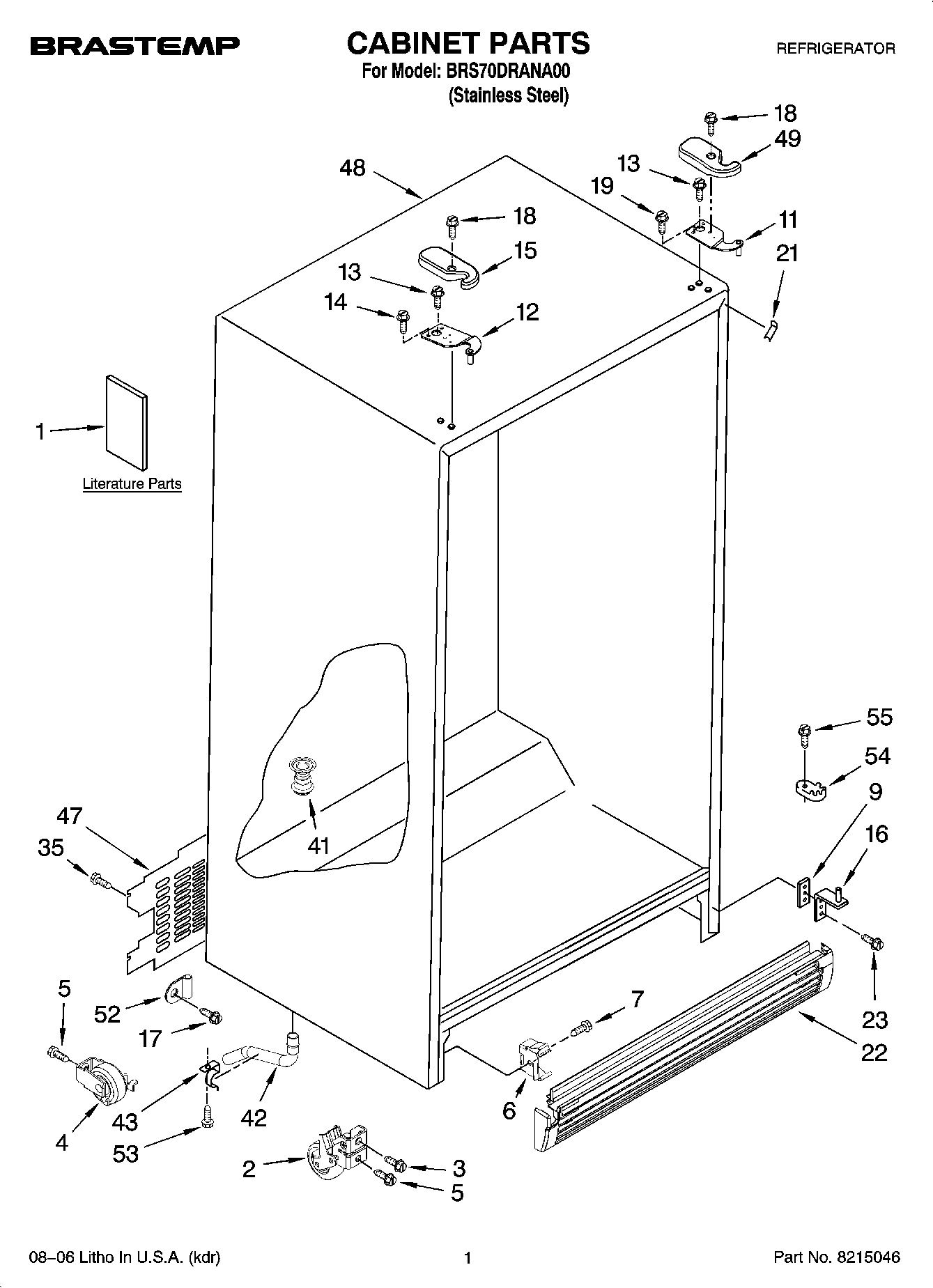 01 - CABINET PARTS