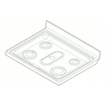 316610078 Frigidaire Main Top