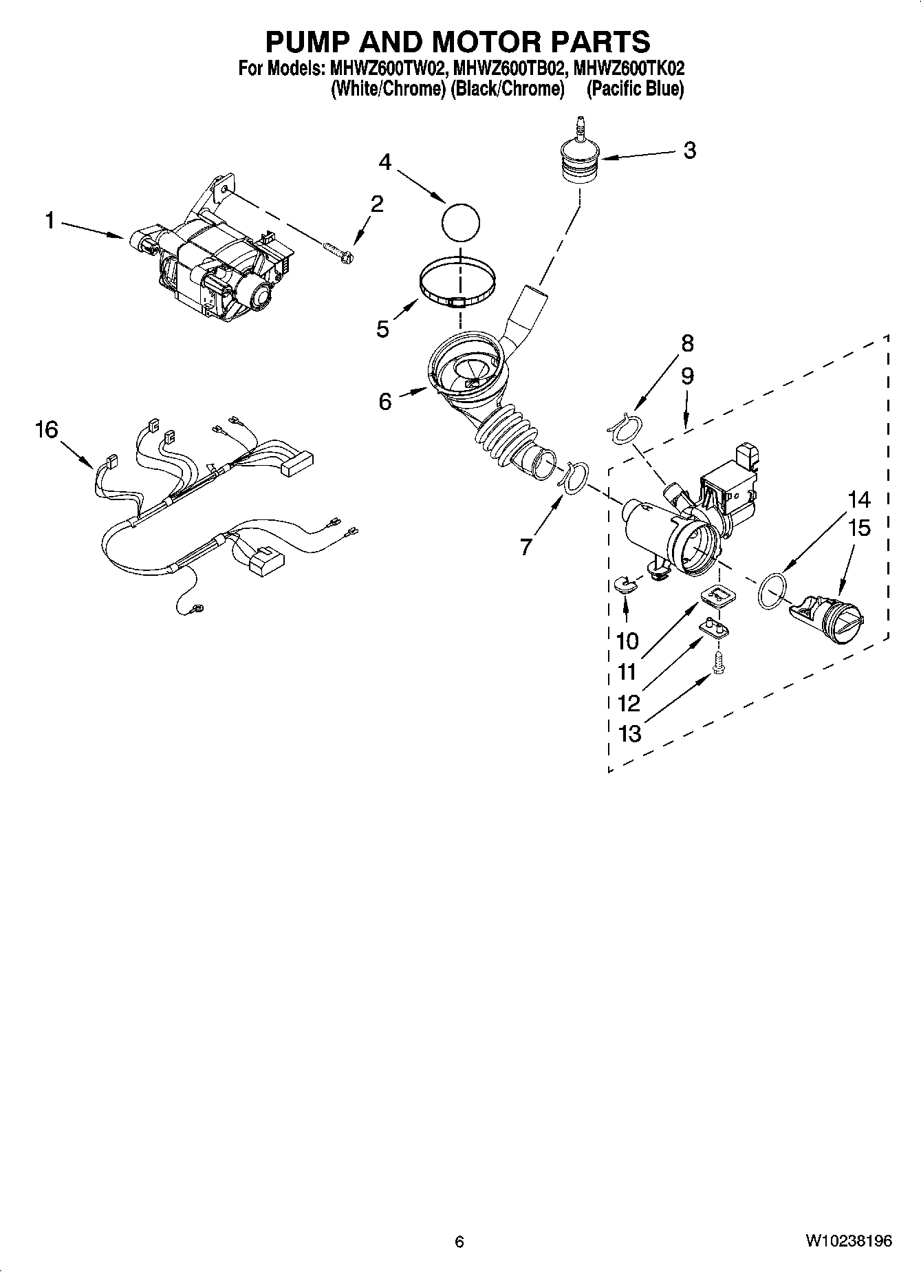 05 - PUMP AND MOTOR PARTS