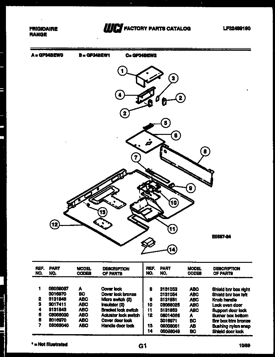 07 - BURNER BOX PARTS