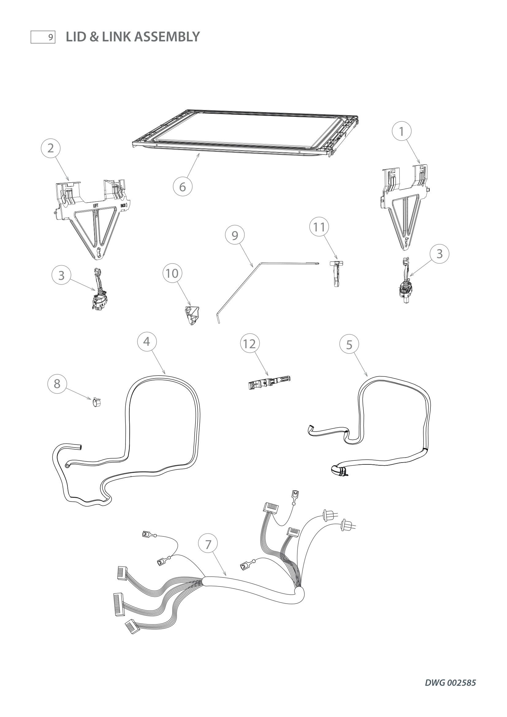 LID & LINK ASSEMBLY