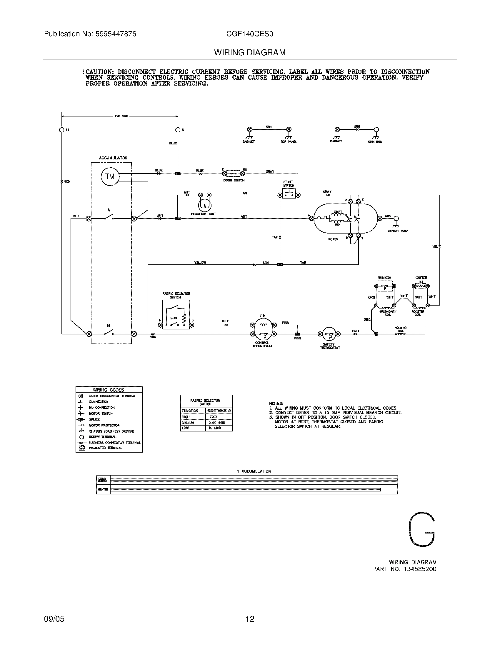 12 - WIRING DIAGRAM