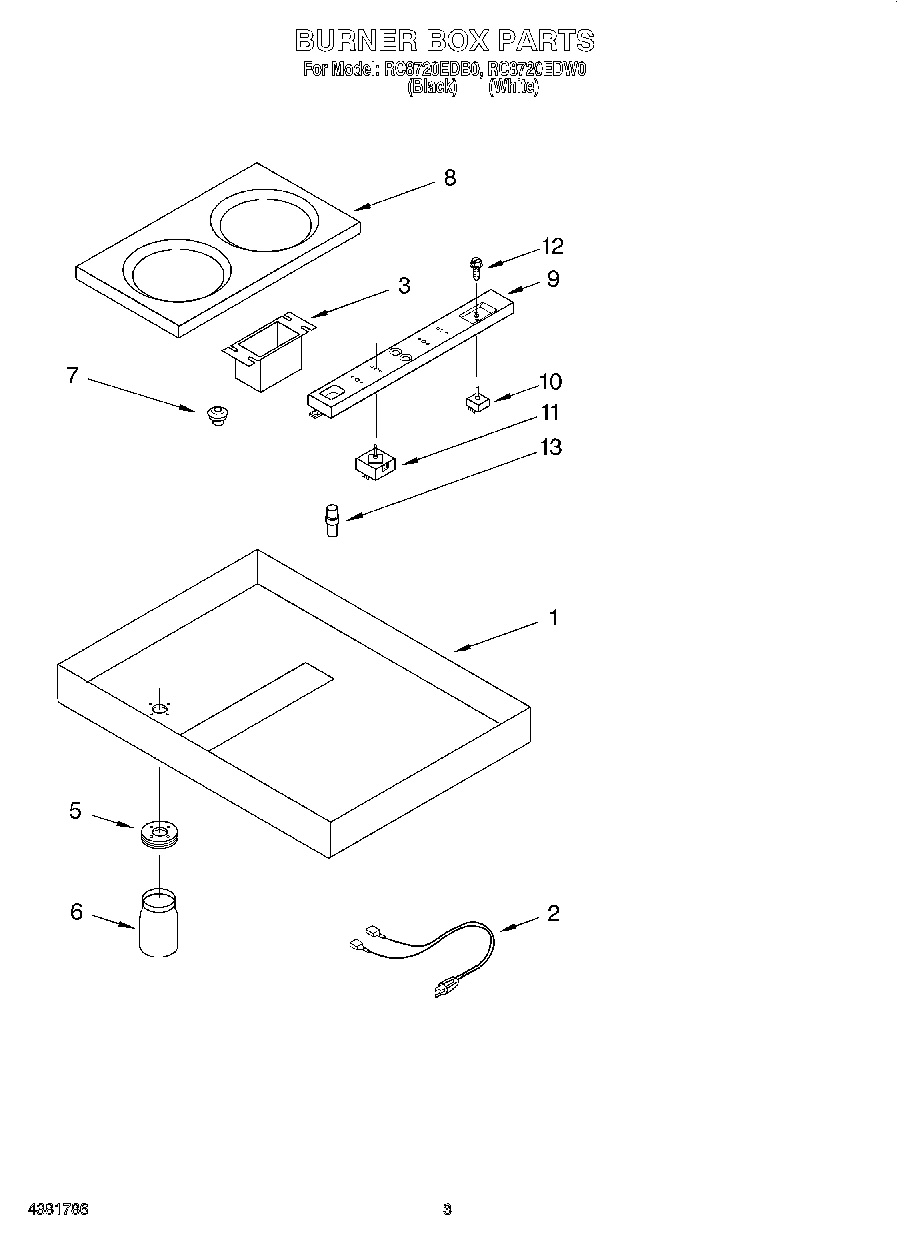03 - BURNER BOX, LITERATURE