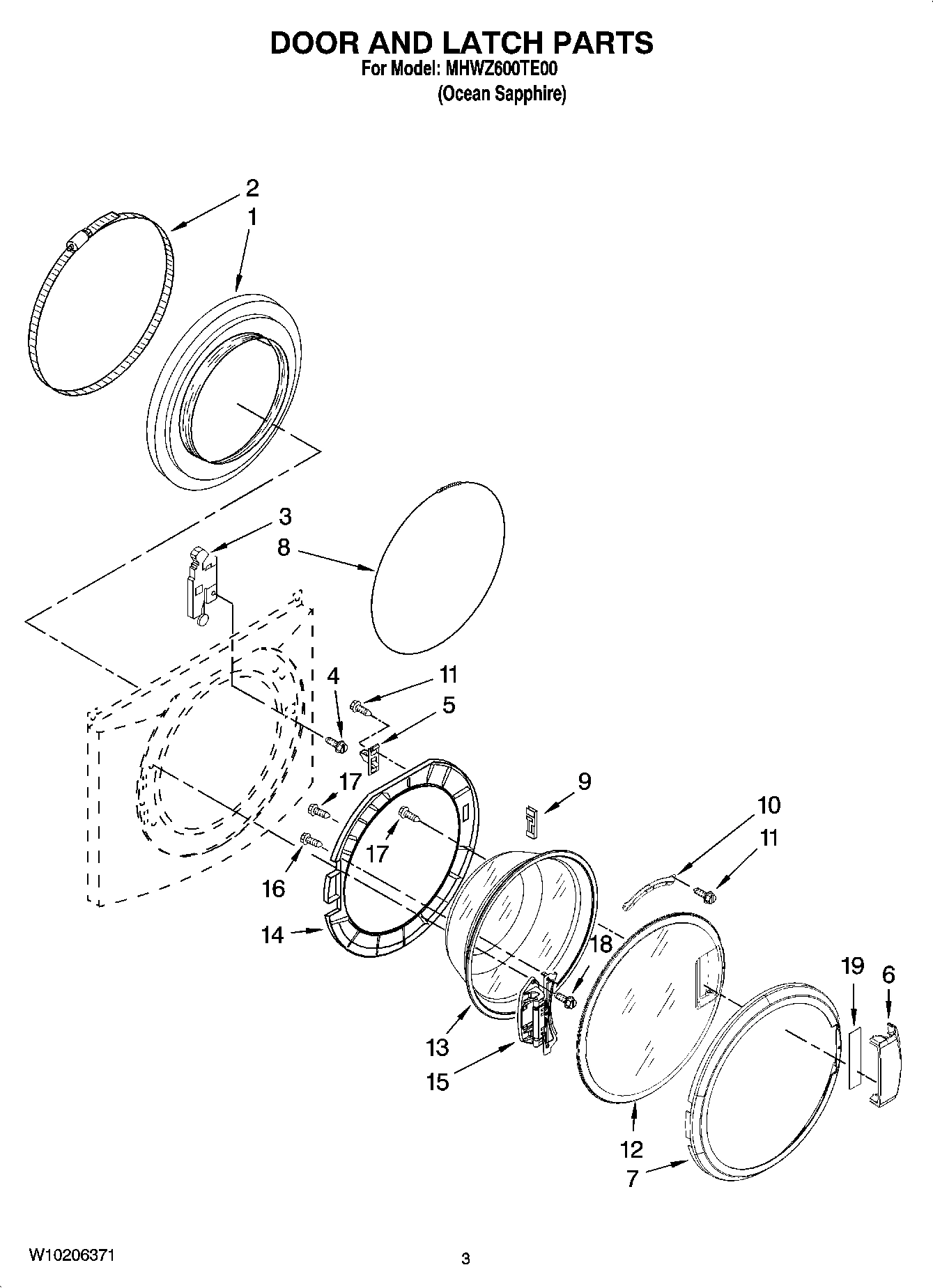 02 - DOOR AND LATCH PARTS
