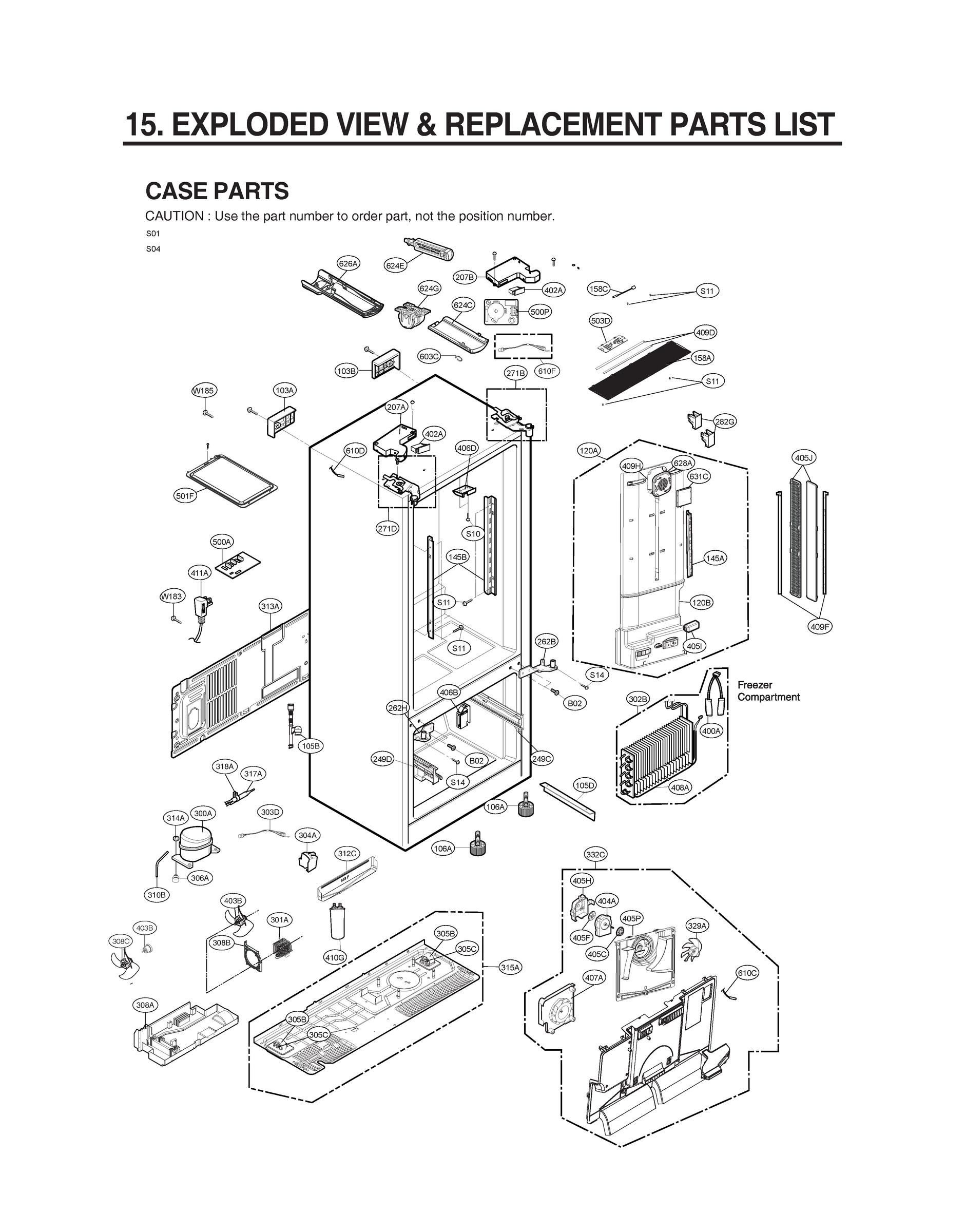 CASE PARTS
