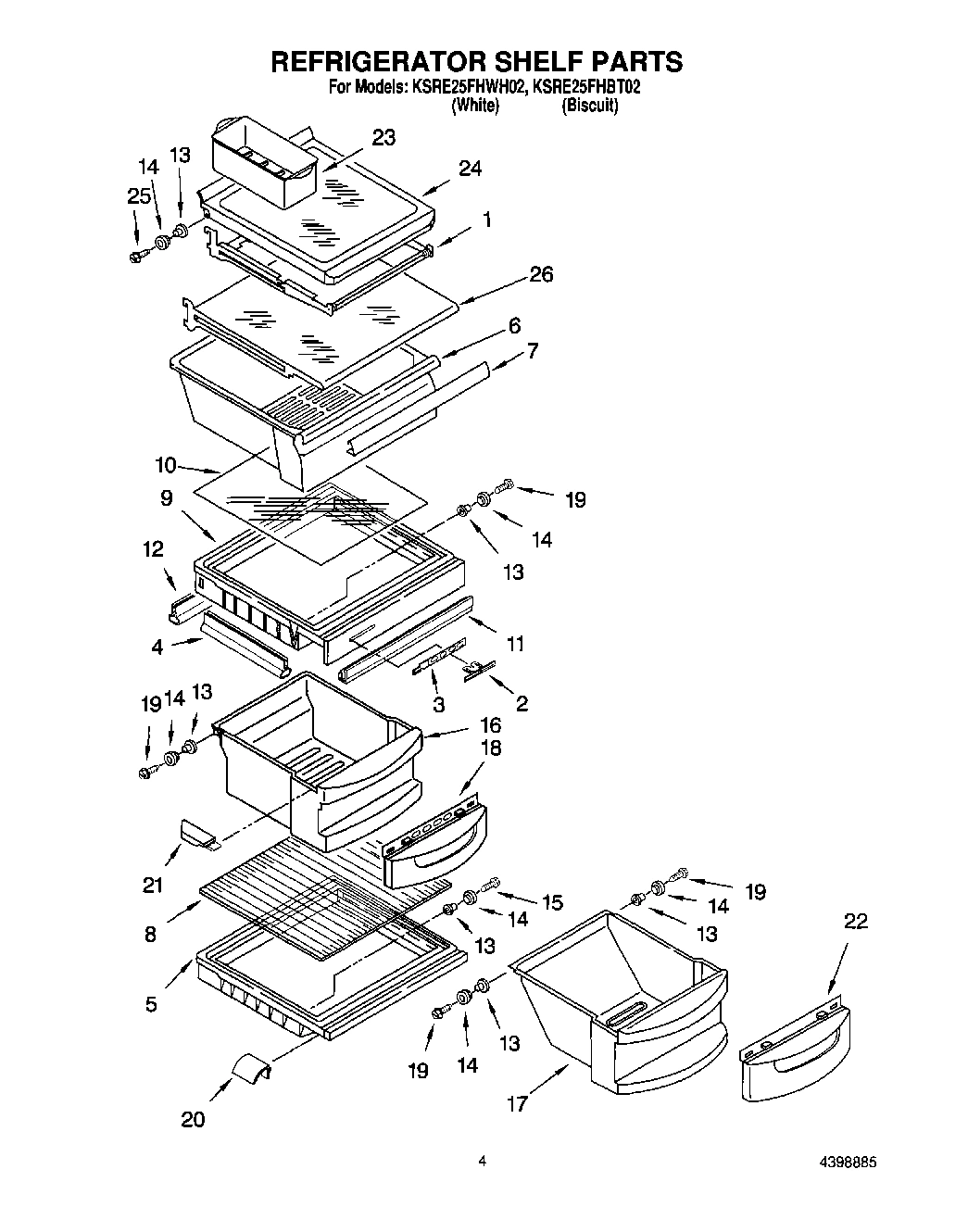 03 - REFRIGERATOR SHELF