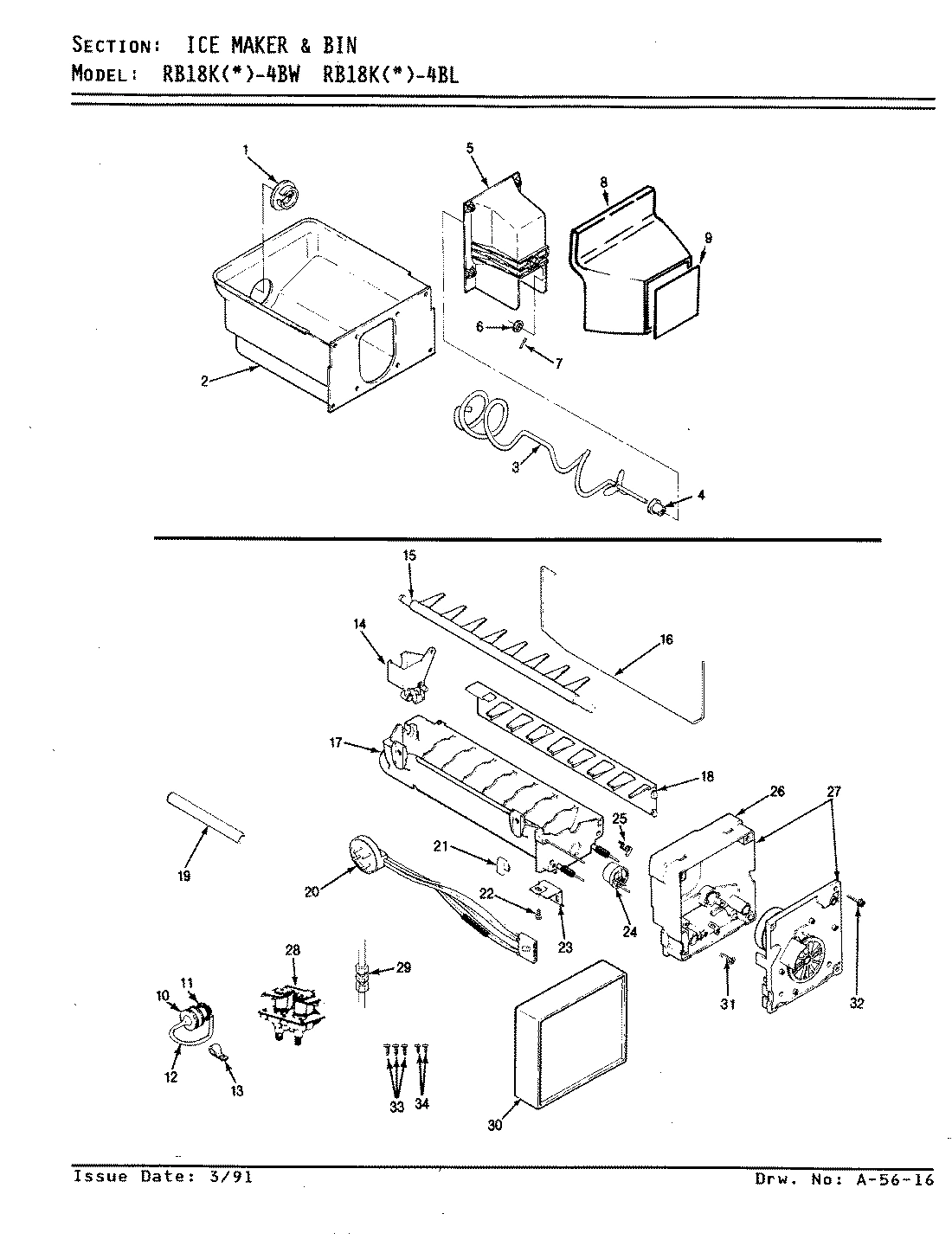 06 - ICE MAKER & BIN