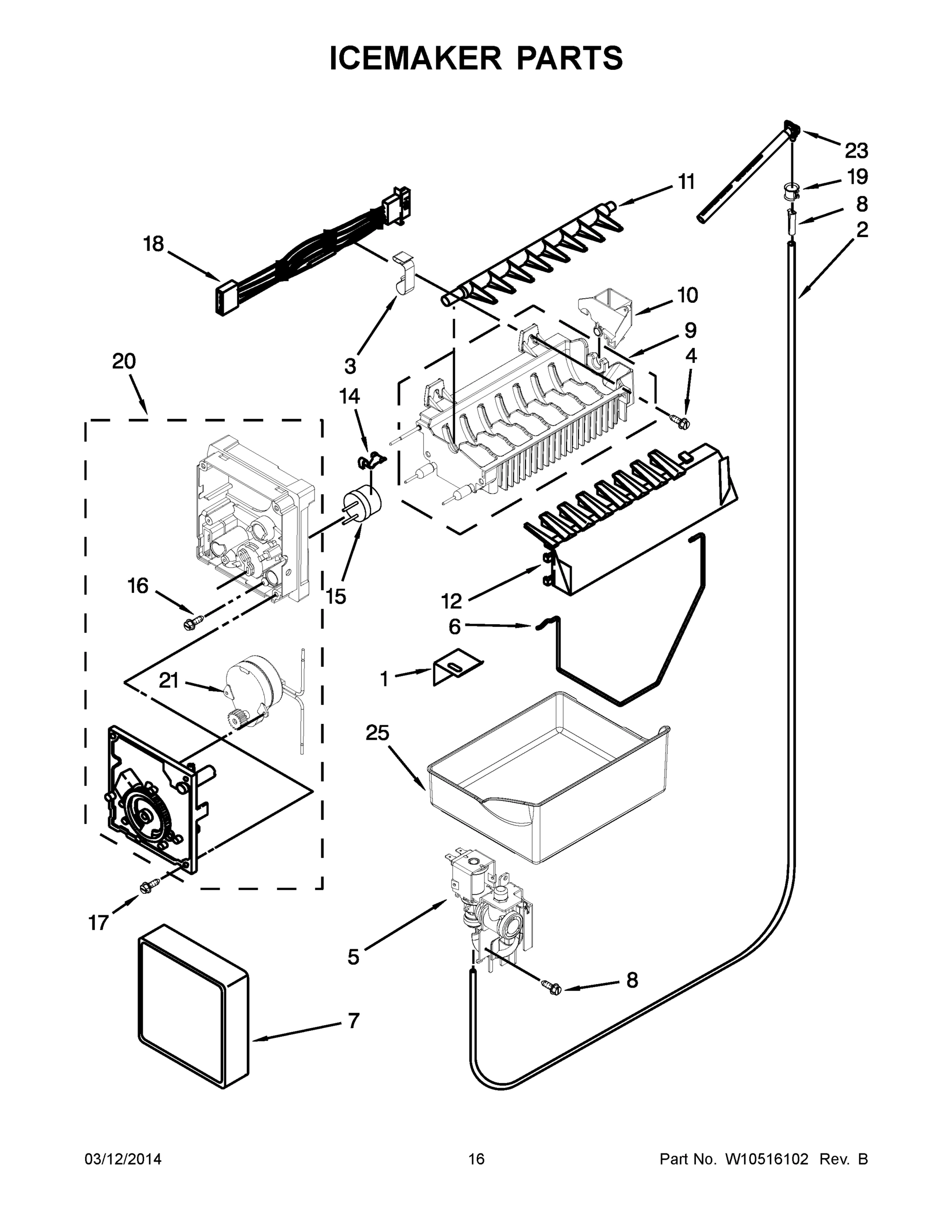 09 - ICEMAKER PARTS
