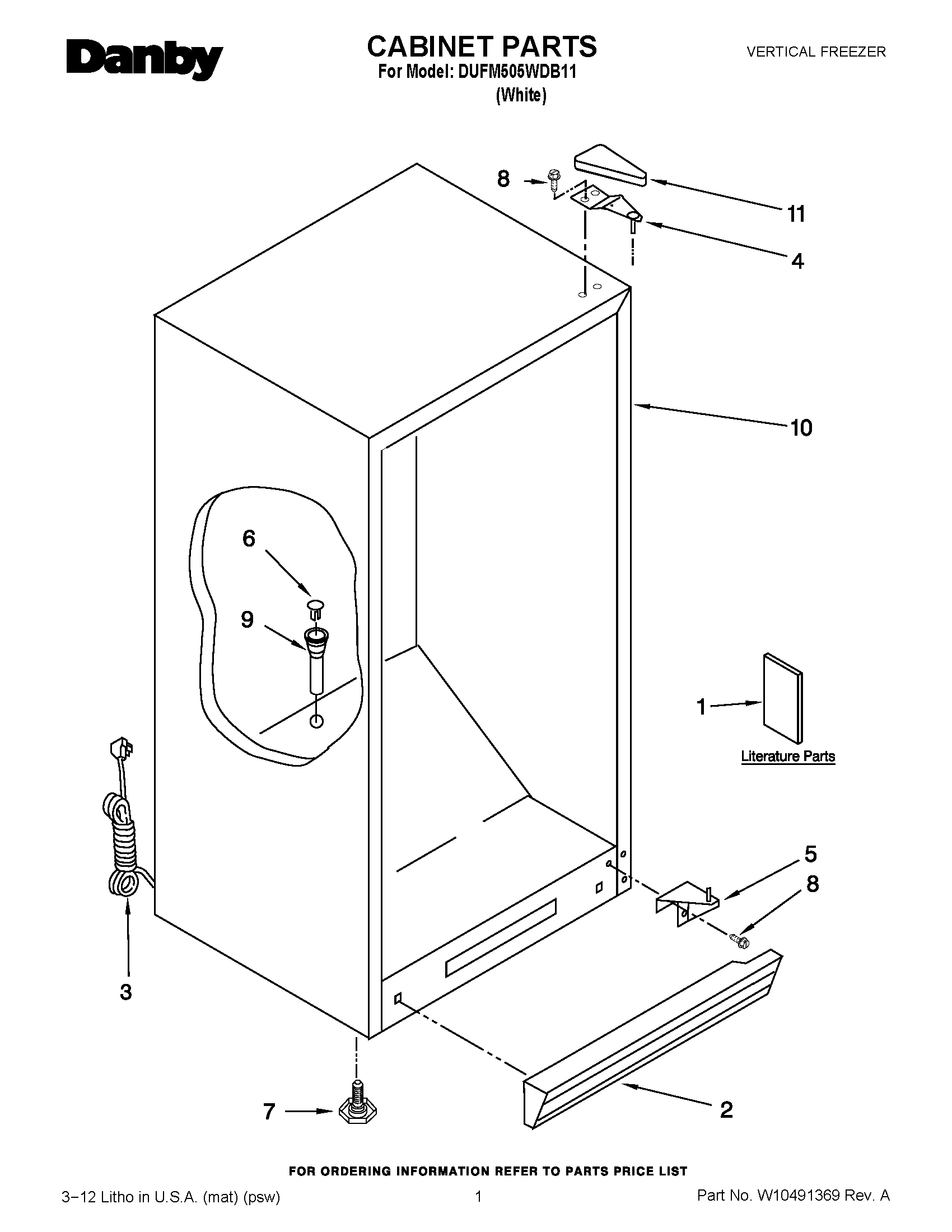 01 - CABINET PARTS