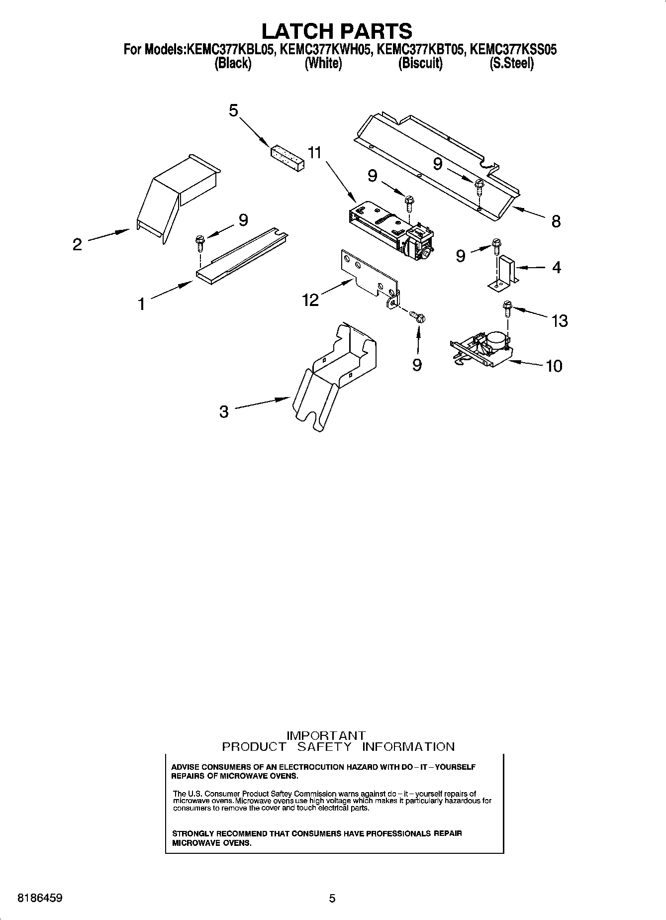 04 - LATCH PARTS